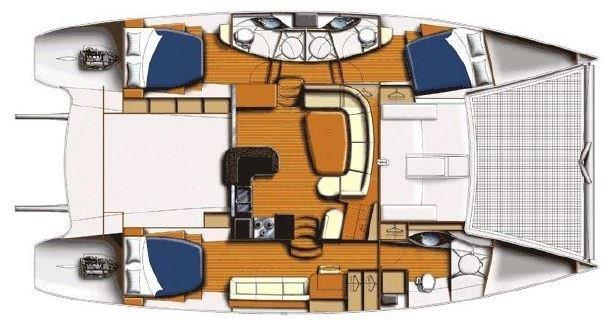 Leopard 47 Pc Owners Version Power Catamaran Sex Sea Cat For Sale 