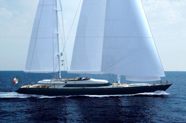 Perini Navi Crusing Sailboat