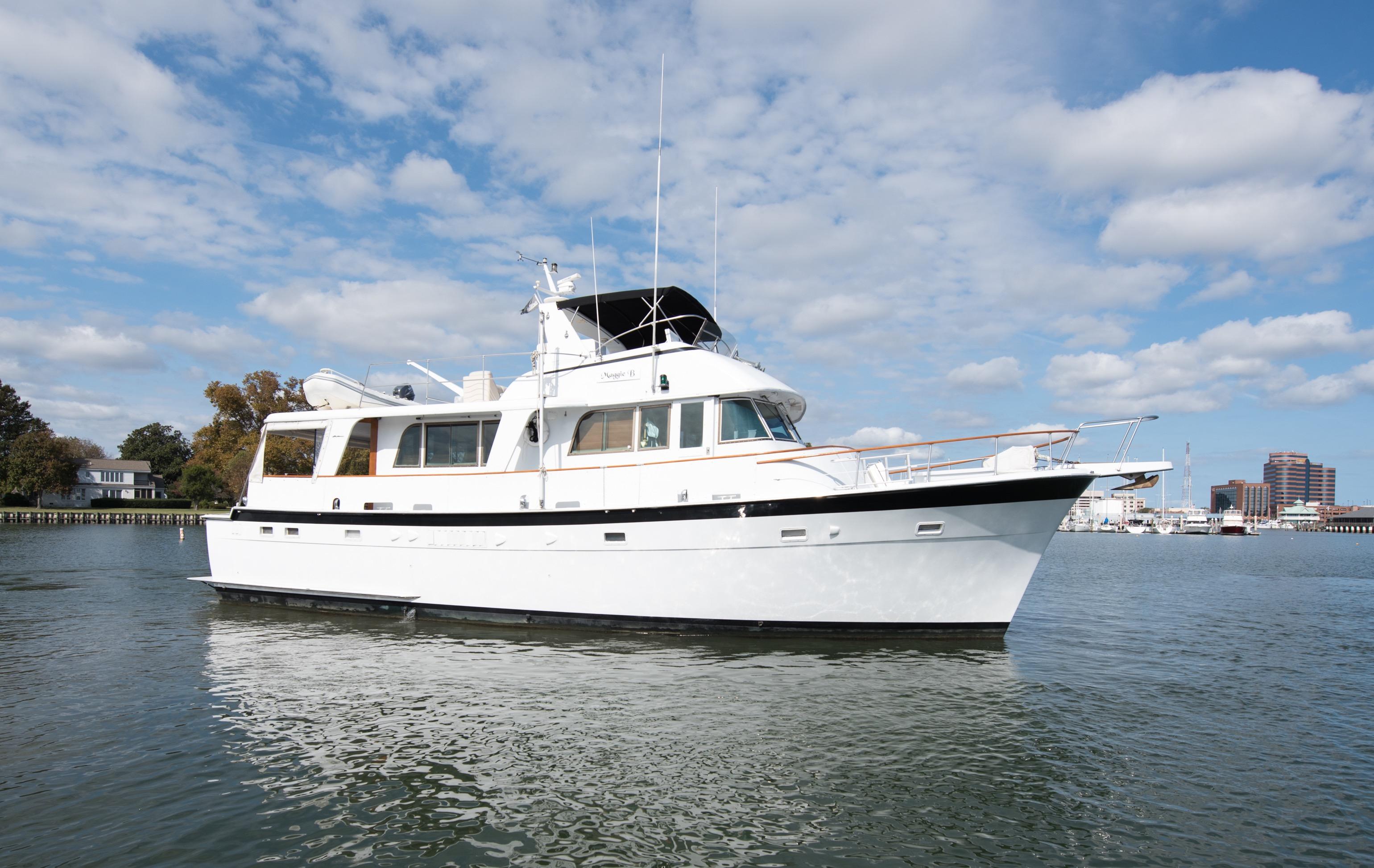 Used 1977 Hatteras 58 Long Range Cruiser For Sale In Annapolis Maryland