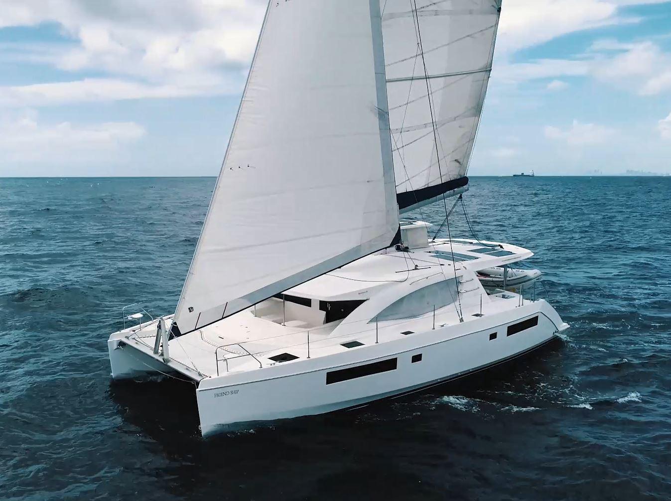 Leopard 48 Sailing Catamaran Friend Ship for sale Leopard Brokerage