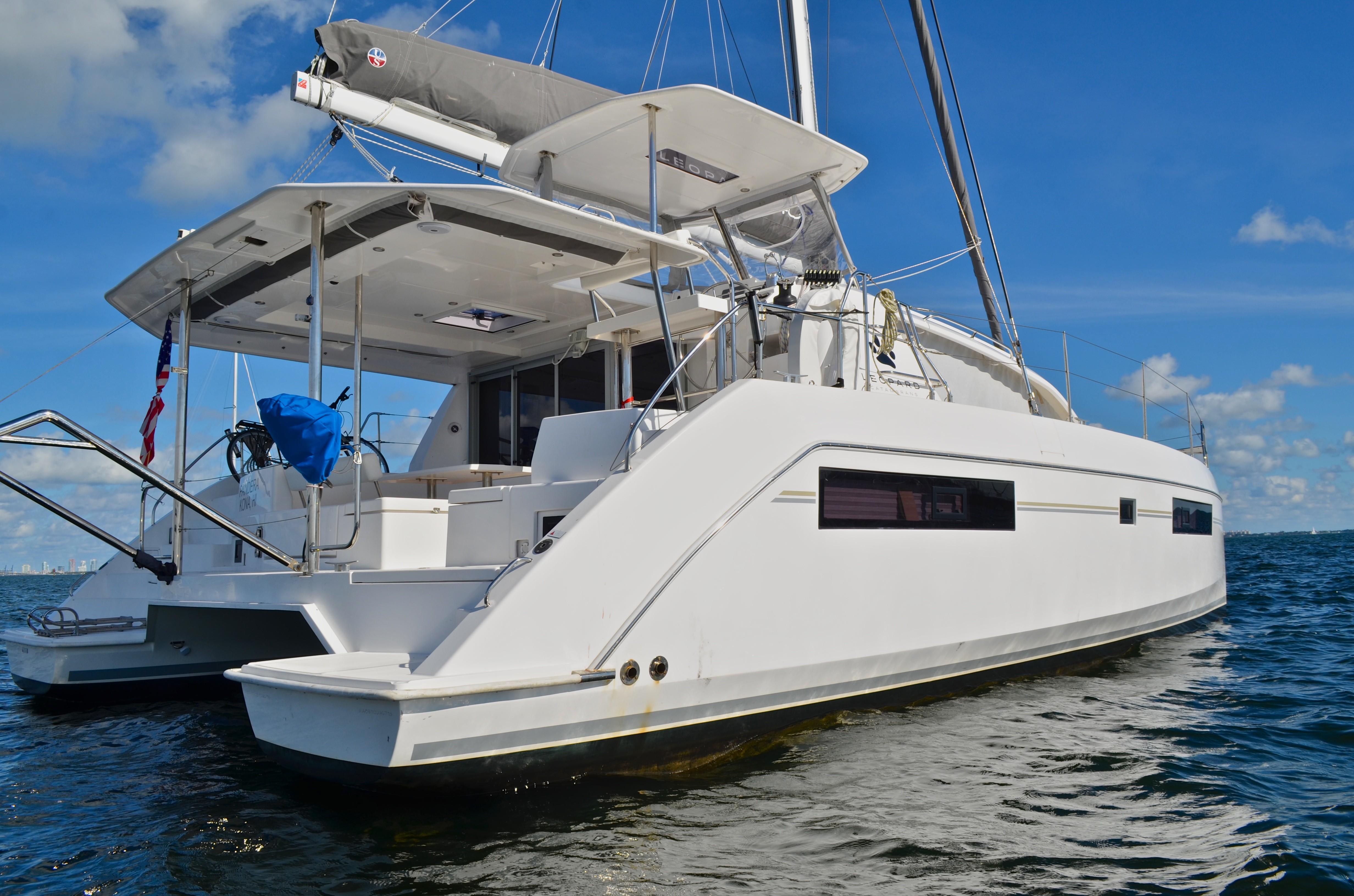Leopard 40 Sailing Catamaran for sale Leopard Brokerage