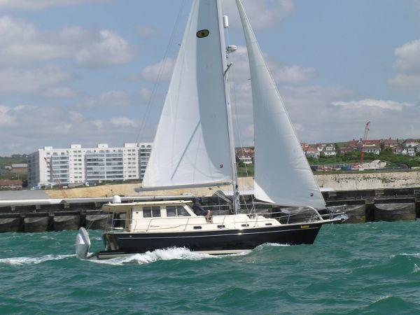 SP Cruiser under sail