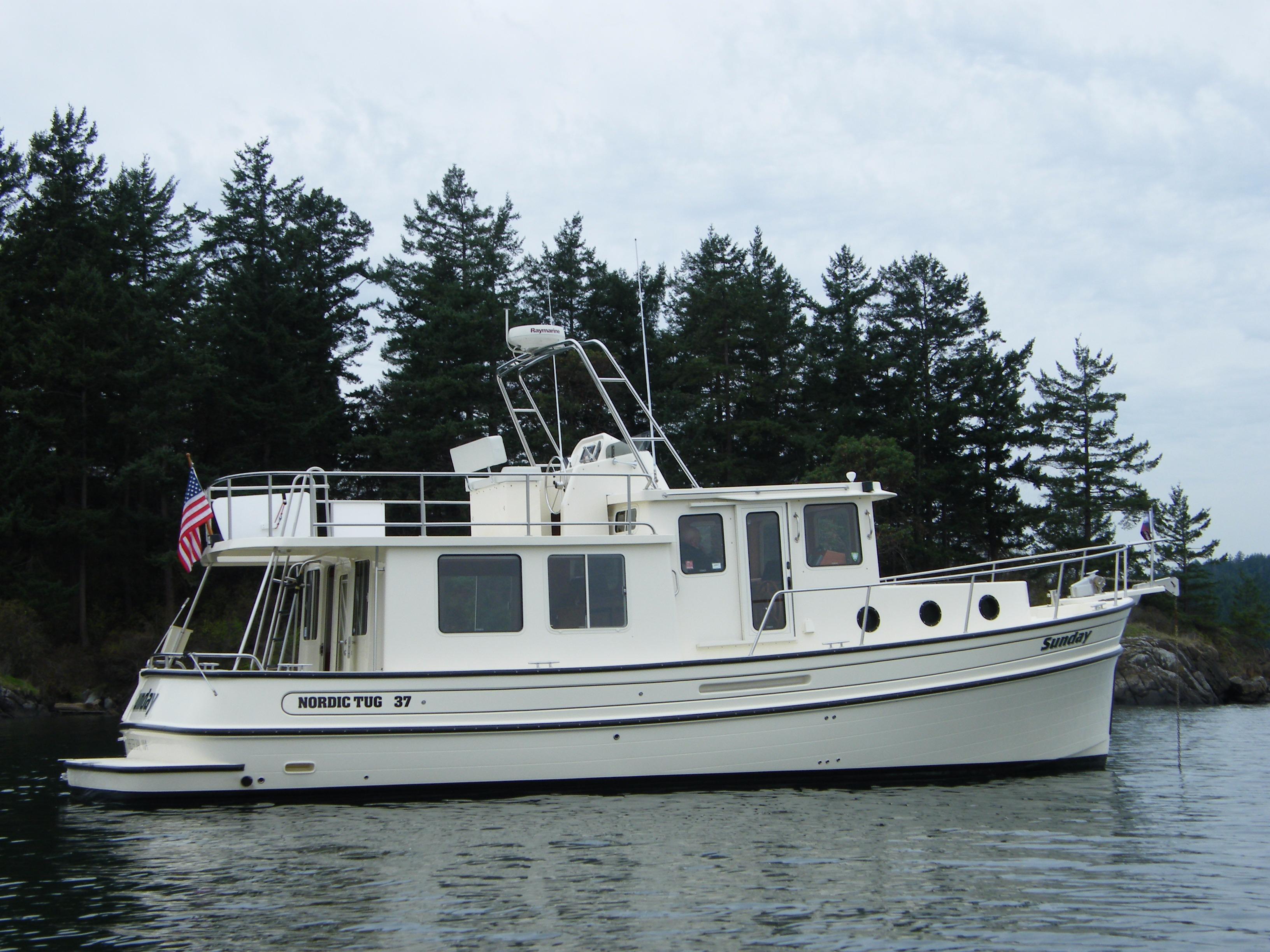 37 Nordic Tugs Flybridge 2003 Sunday For Sale in Anacortes, Washington