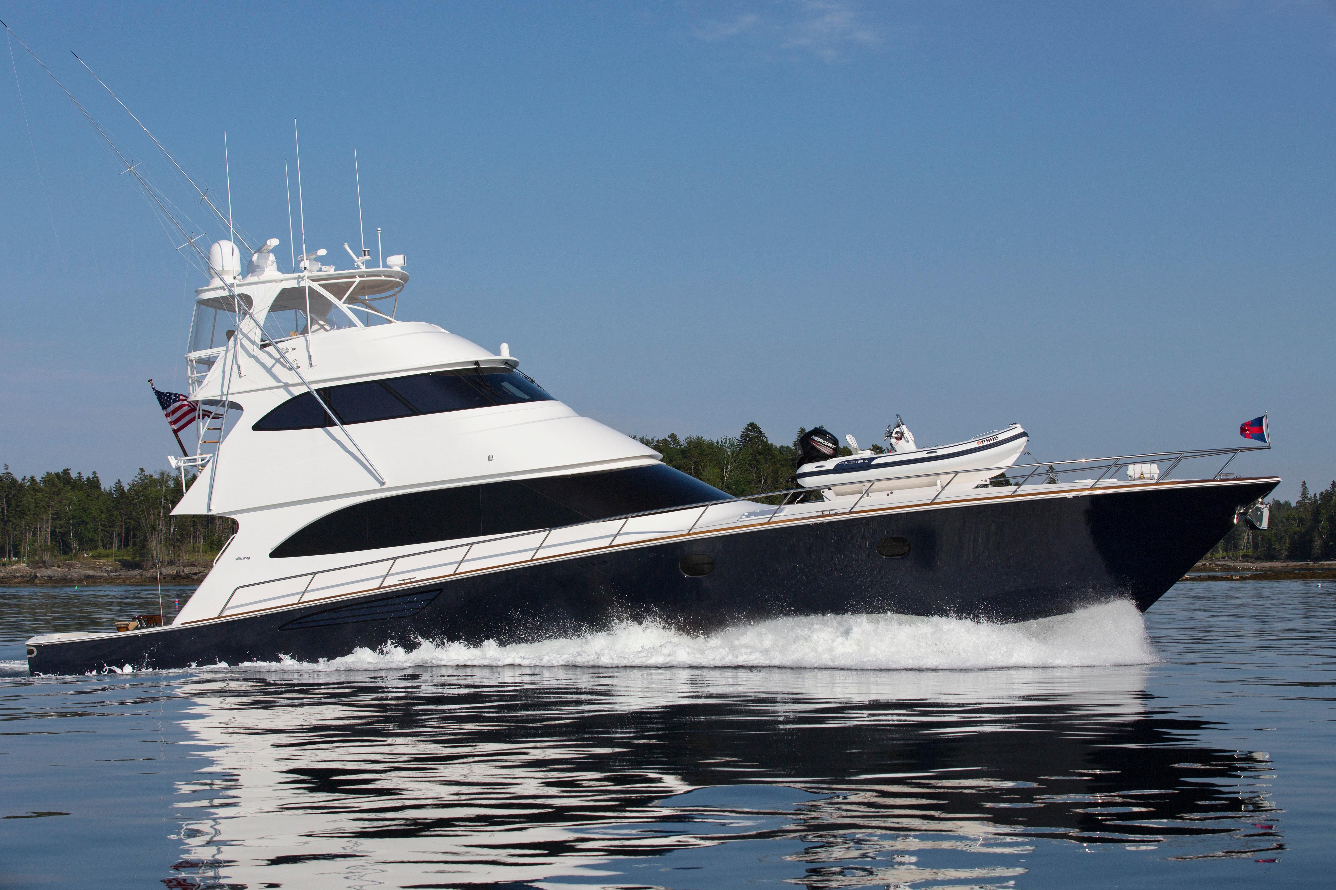 82 Viking Yacht 2016 "Untethered" For Sale in , US | Denison Yacht Sales