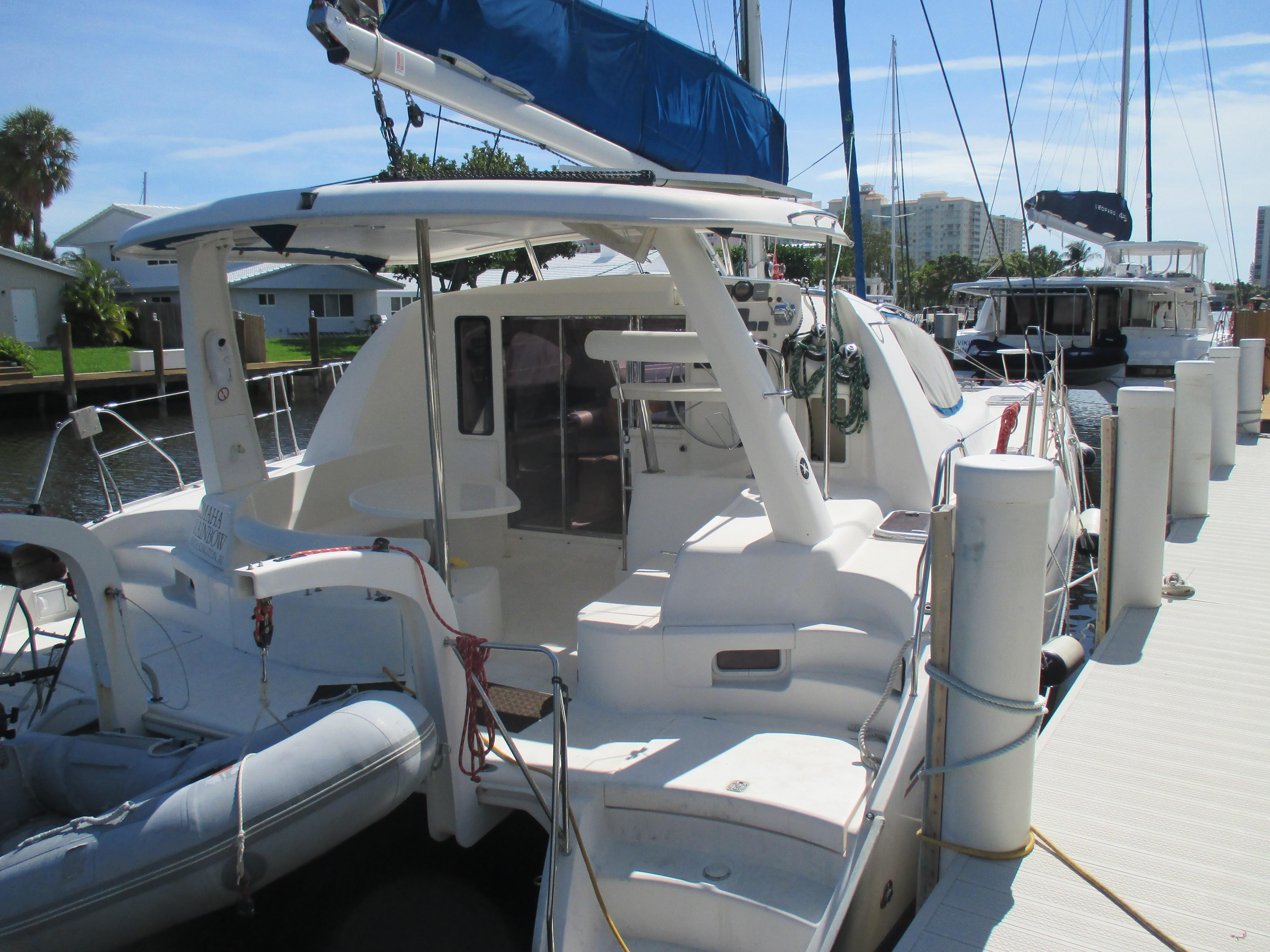 Leopard 40 Sailing Catamaran Omaha Rainbow for sale Leopard Brokerage