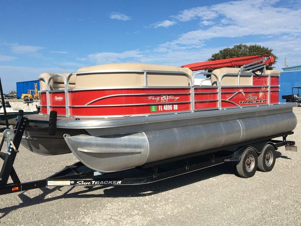 Sun Tracker Pontoon Boats UsedPB20DLX