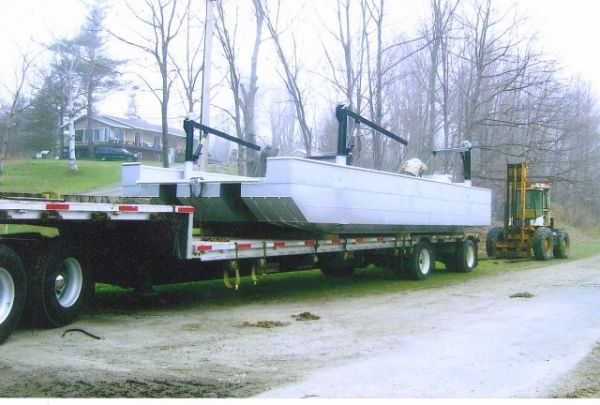 2014 Steel Pontoon Barge To be built For Sale