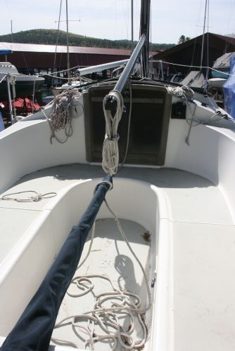 Roomy cockpit