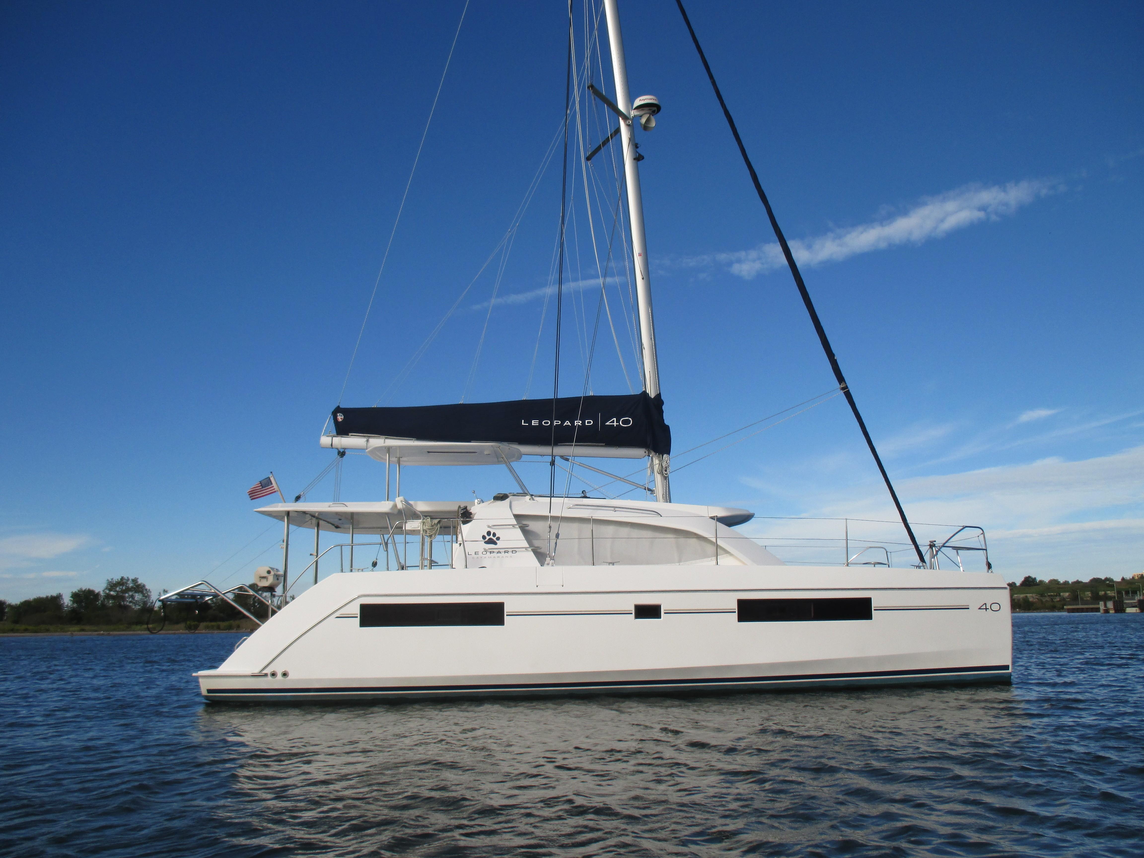 Leopard 40 Sailing Catamaran Joyride for sale Leopard Brokerage