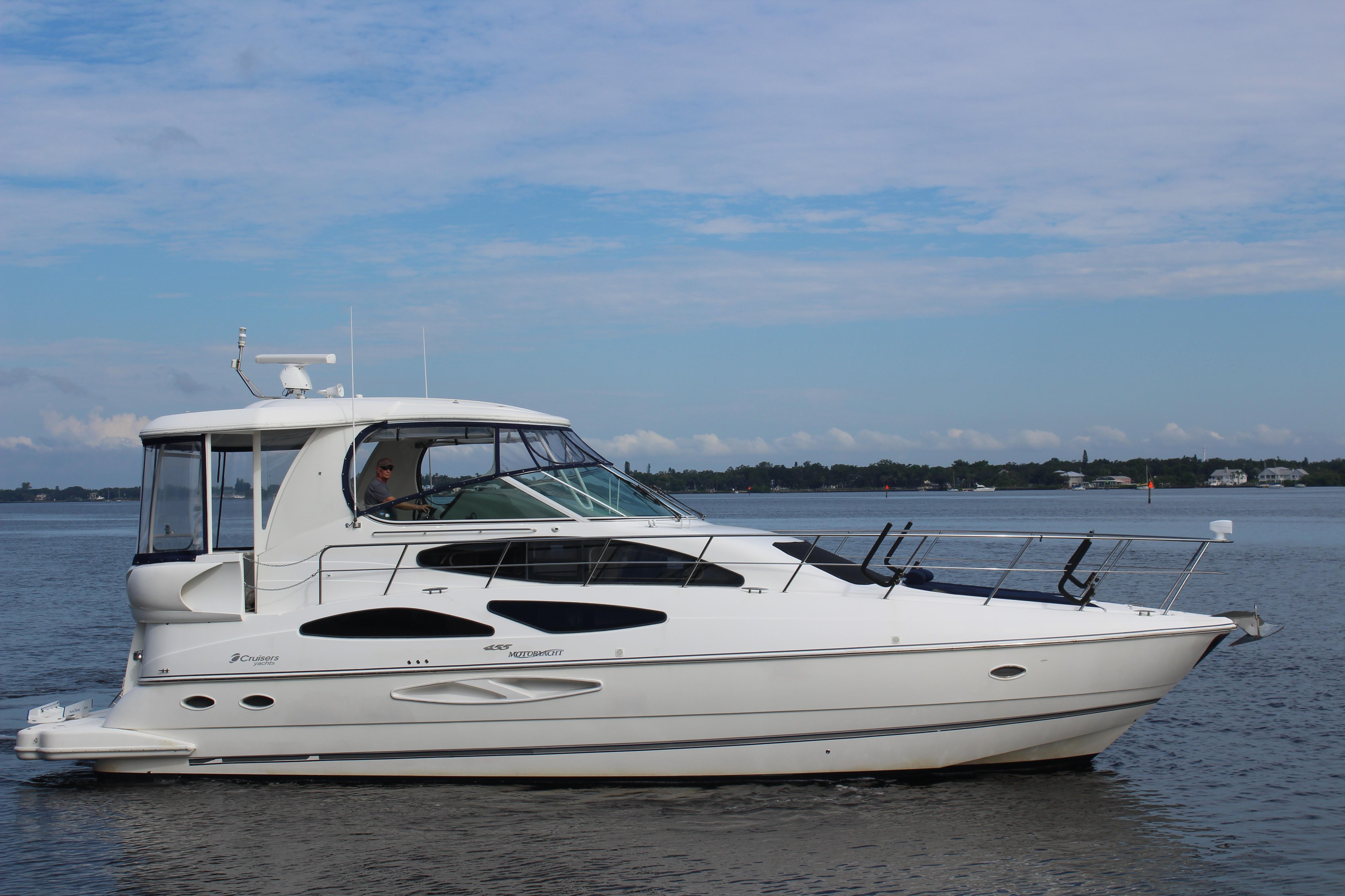 40 45 foot motor yachts for sale