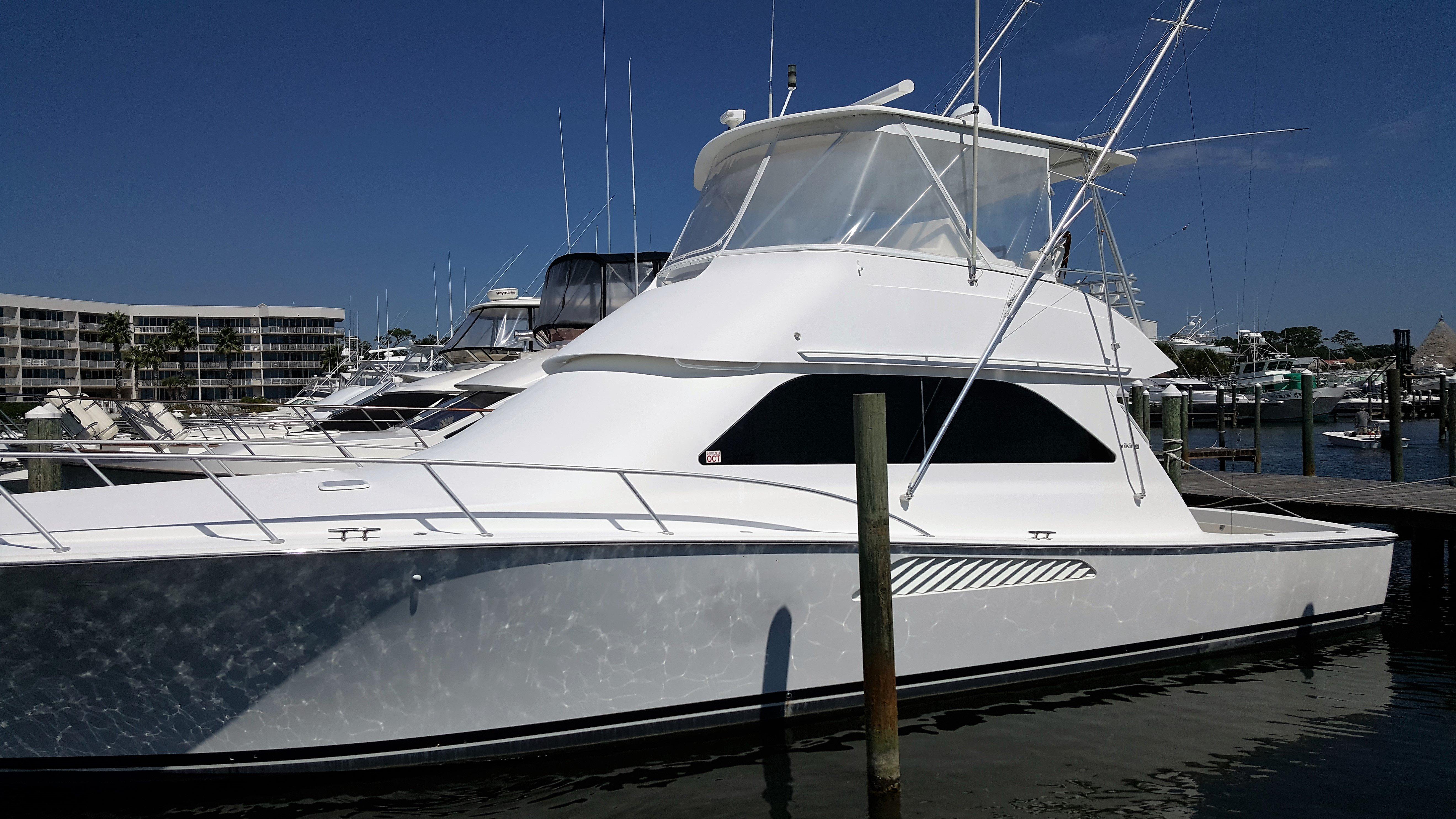 Doctor J 2003 Viking Convertible Yacht For Sale in Orange Beach AL Doctor J 2003 Viking Convertible Yacht For Sale in Orange Beach AL