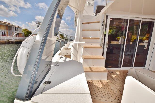 2013 Sealine F45 F49 — Stairs to Flybridge