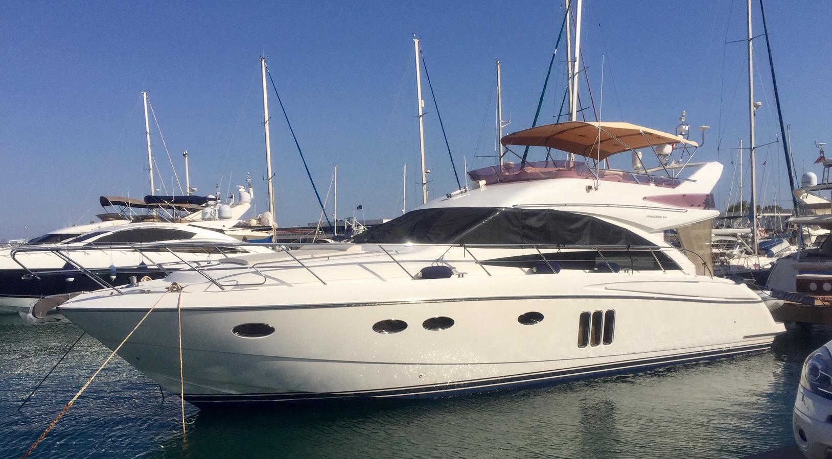 princess flybridge yachts for sale