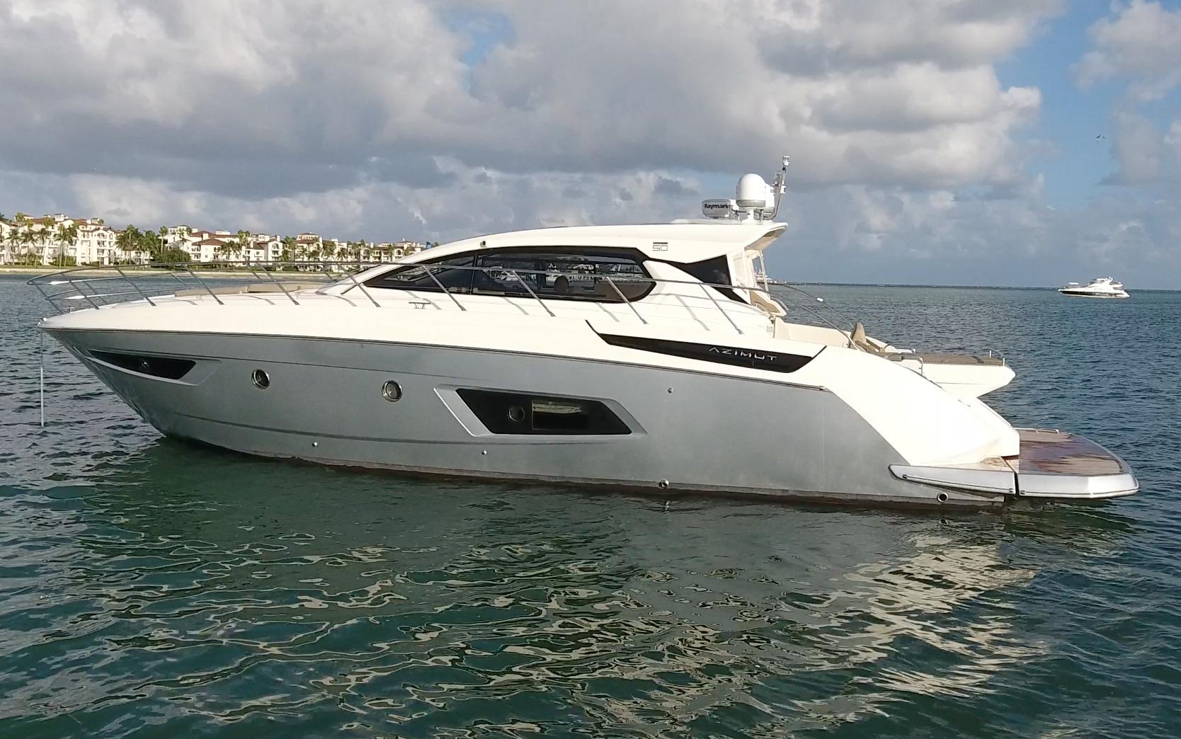 Used Azimut Yachts for Sale from 35 to 50 Feet
