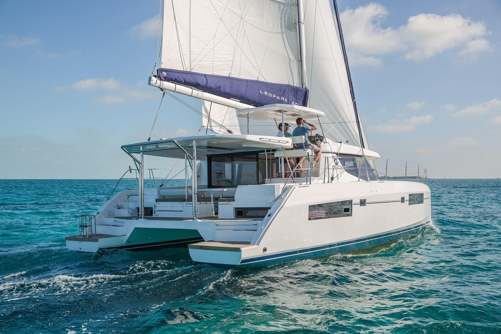 Leopard 45 Sailing Catamaran Double Shot for sale | Leopard Brokerage