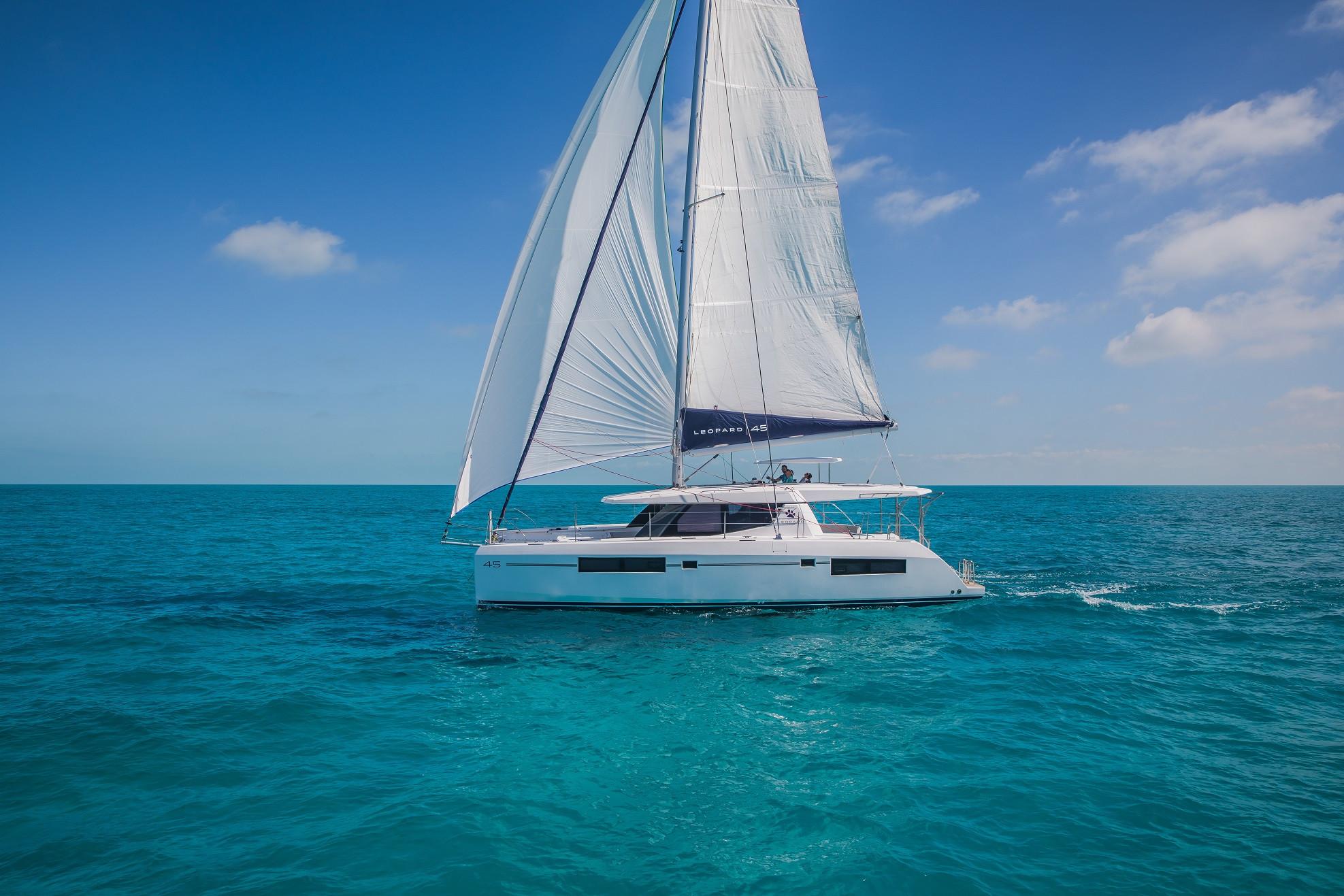 Leopard 45 Sailing Catamaran Double Shot for sale | Leopard Brokerage