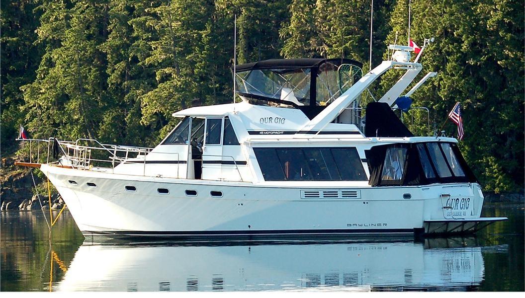 Bayliner 1991 4588 Motoryacht 45 Yacht for Sale in US