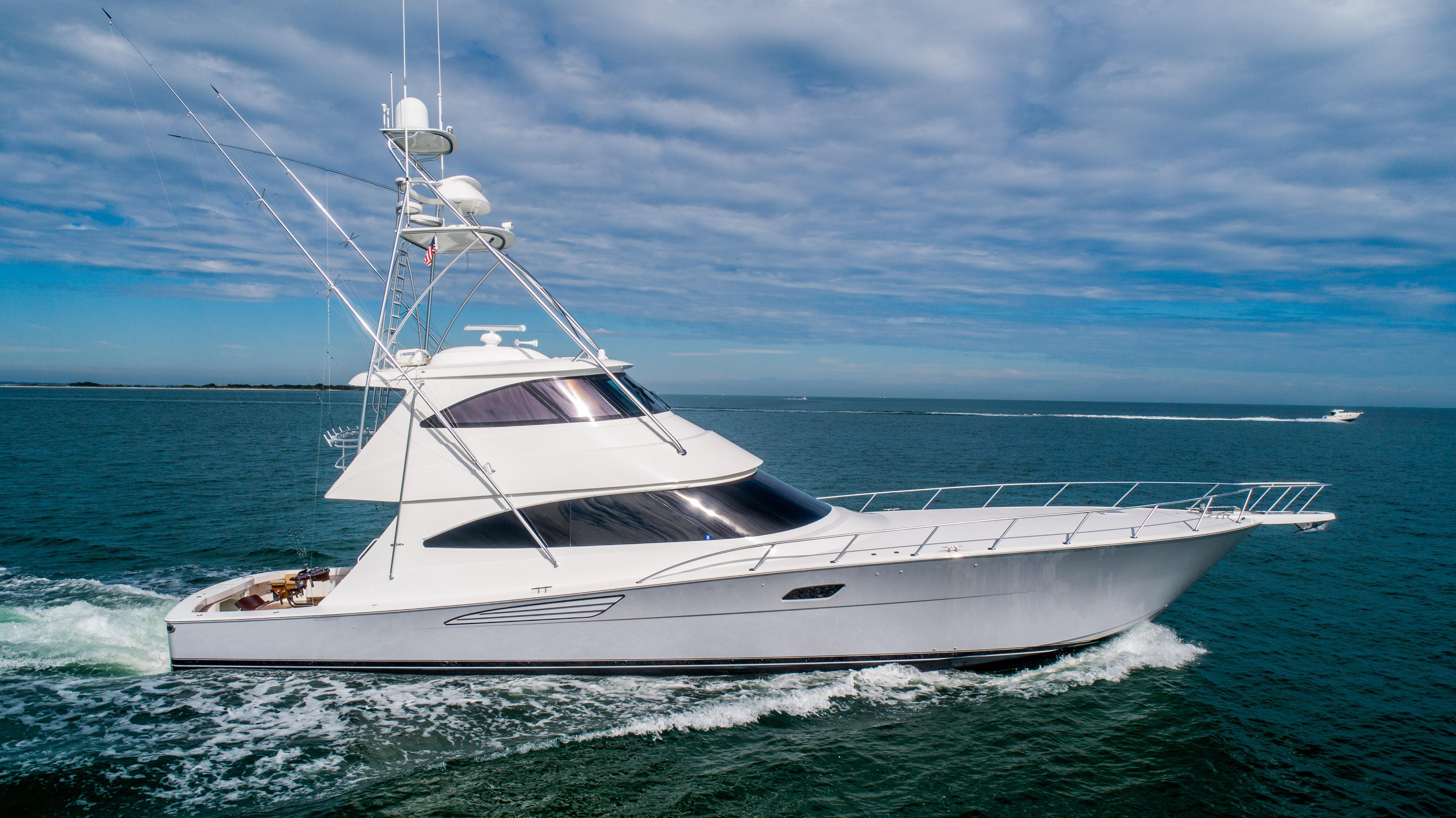 Raisers Edge Yacht for Sale | 72 Viking Yachts Anna Maria, FL | Denison ...