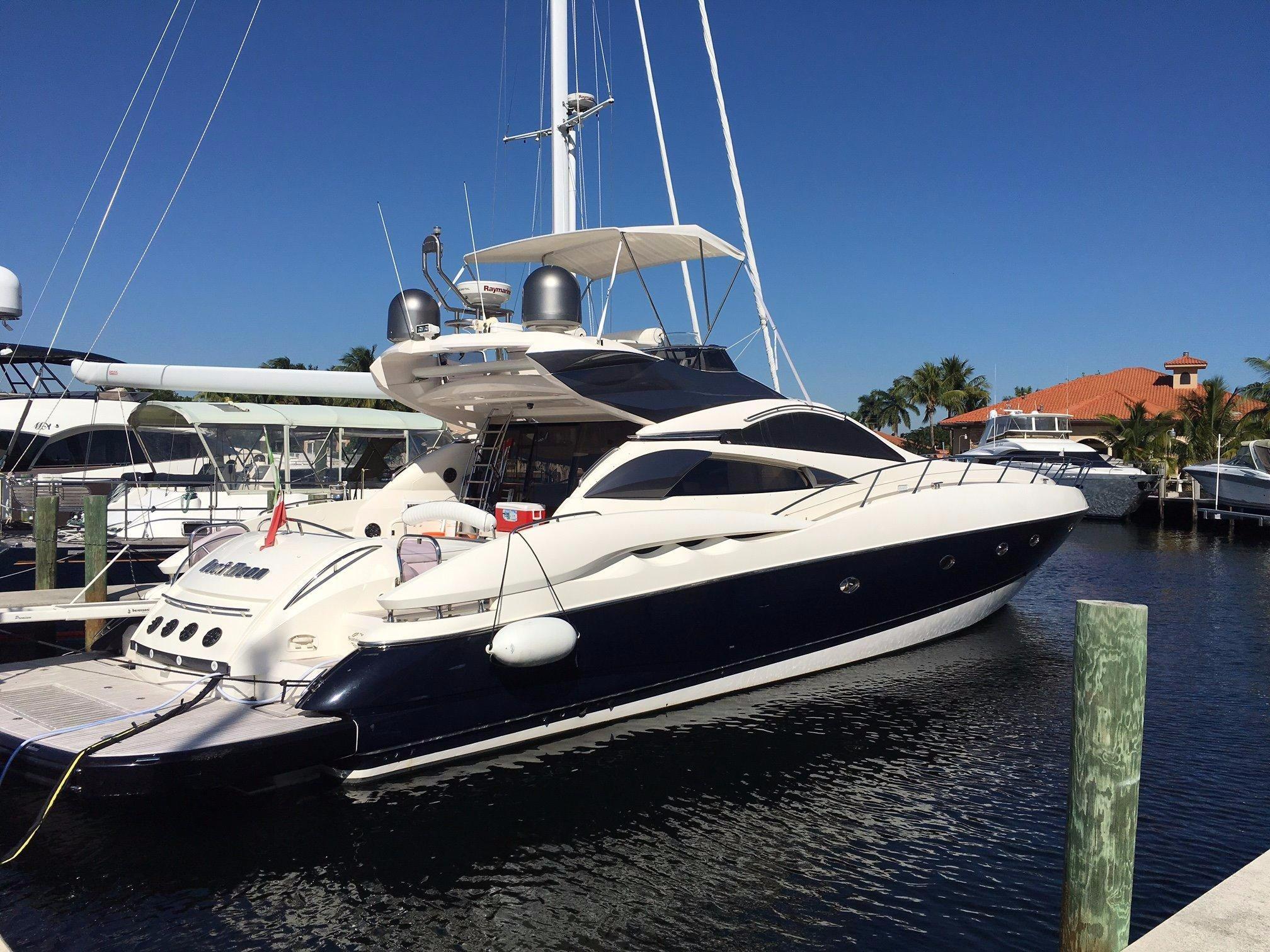 Rock Moon 2000 Sunseeker Predator Flybridge Yacht For Sale in Miami Beach FL Rock Moon 2000 Sunseeker Predator Flybridge Yacht For Sale in Miami Beach FL