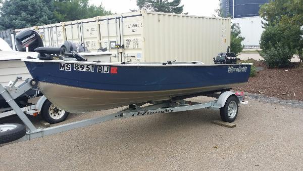 1977 MIRROCRAFT 14 FISHING BOAT for sale. 