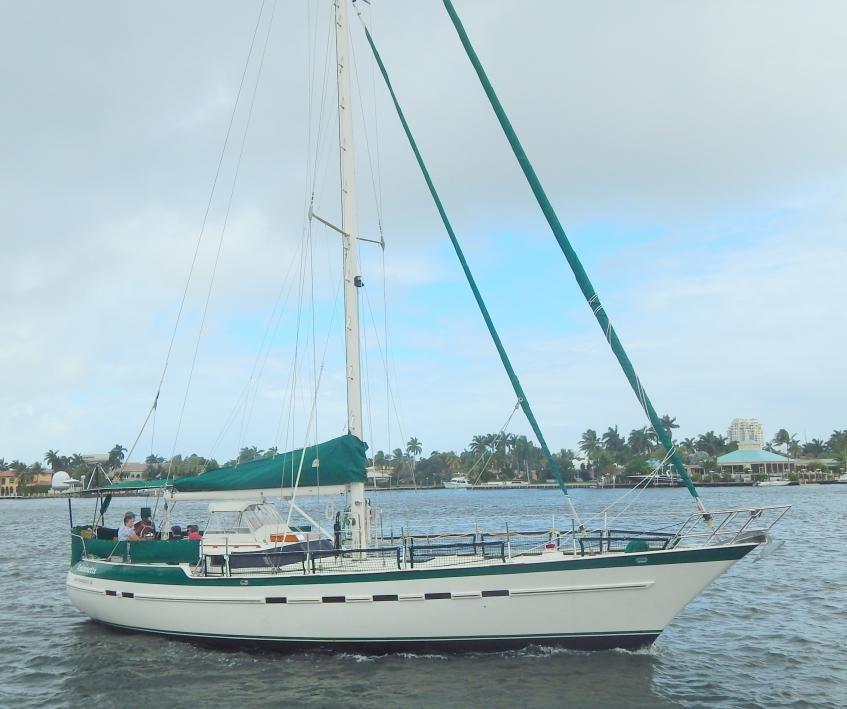 2013 Tayana 51 Custom Flush Deck Cutter