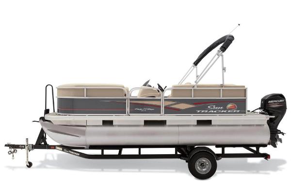 2019 Sun Tracker boat for sale, model of the boat is Party Barge 18 DLX & Image # 1 of 23