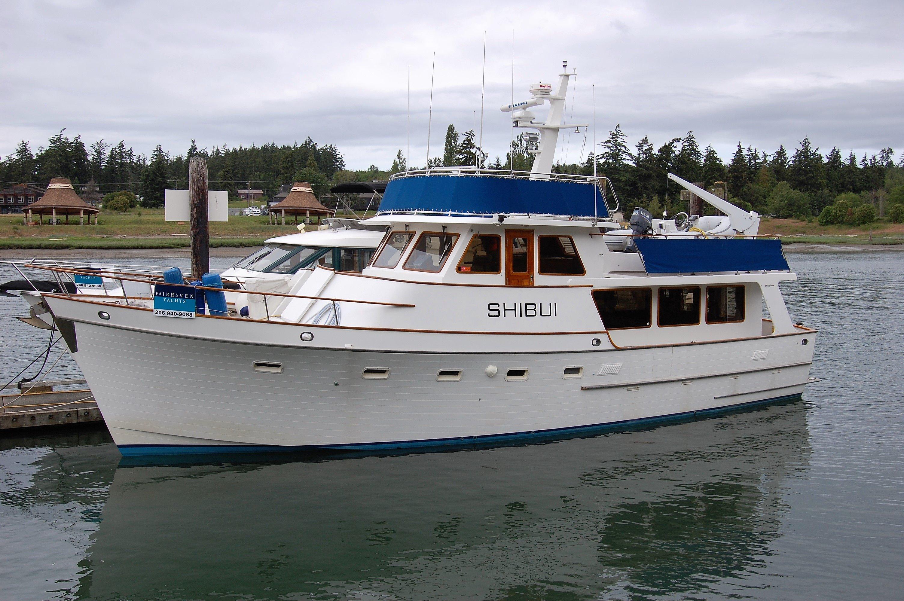 50 Ocean Alexander 1979 Shibui For Sale in La Conner, Washington, US ...