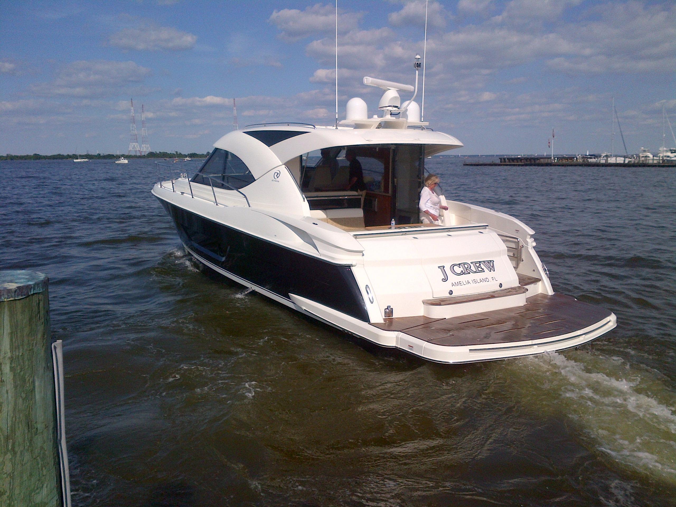 J Crew 2012 Riviera 4400 Sport Yacht Series II Yacht For Sale in Annapolis MD J Crew 2012 Riviera 4400 Sport Yacht Series II Yacht For Sale in Annapolis MD