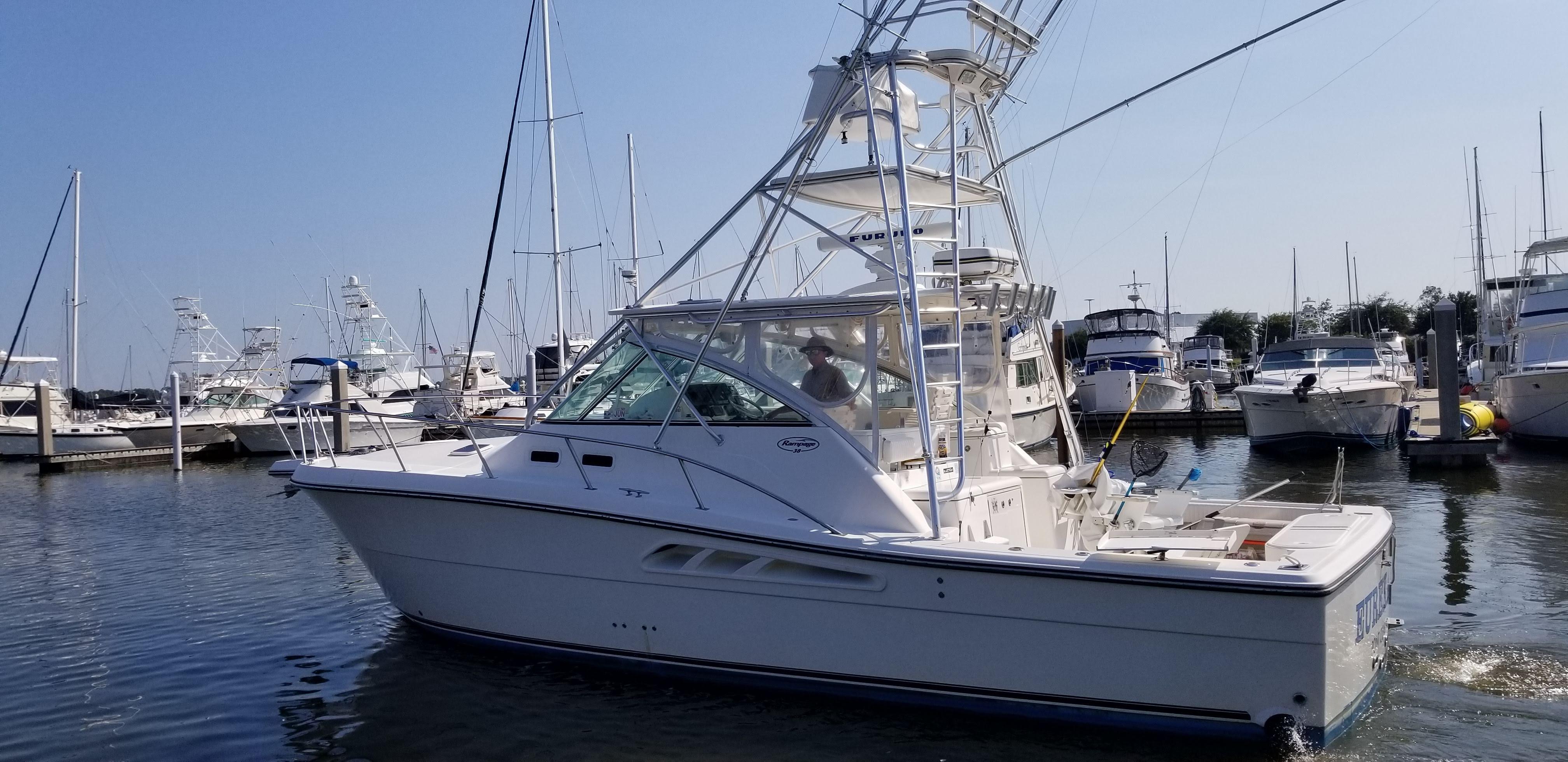 Eureka II Yacht for Sale | 38 Rampage Yachts Mobile, AL | Denison Yacht ...