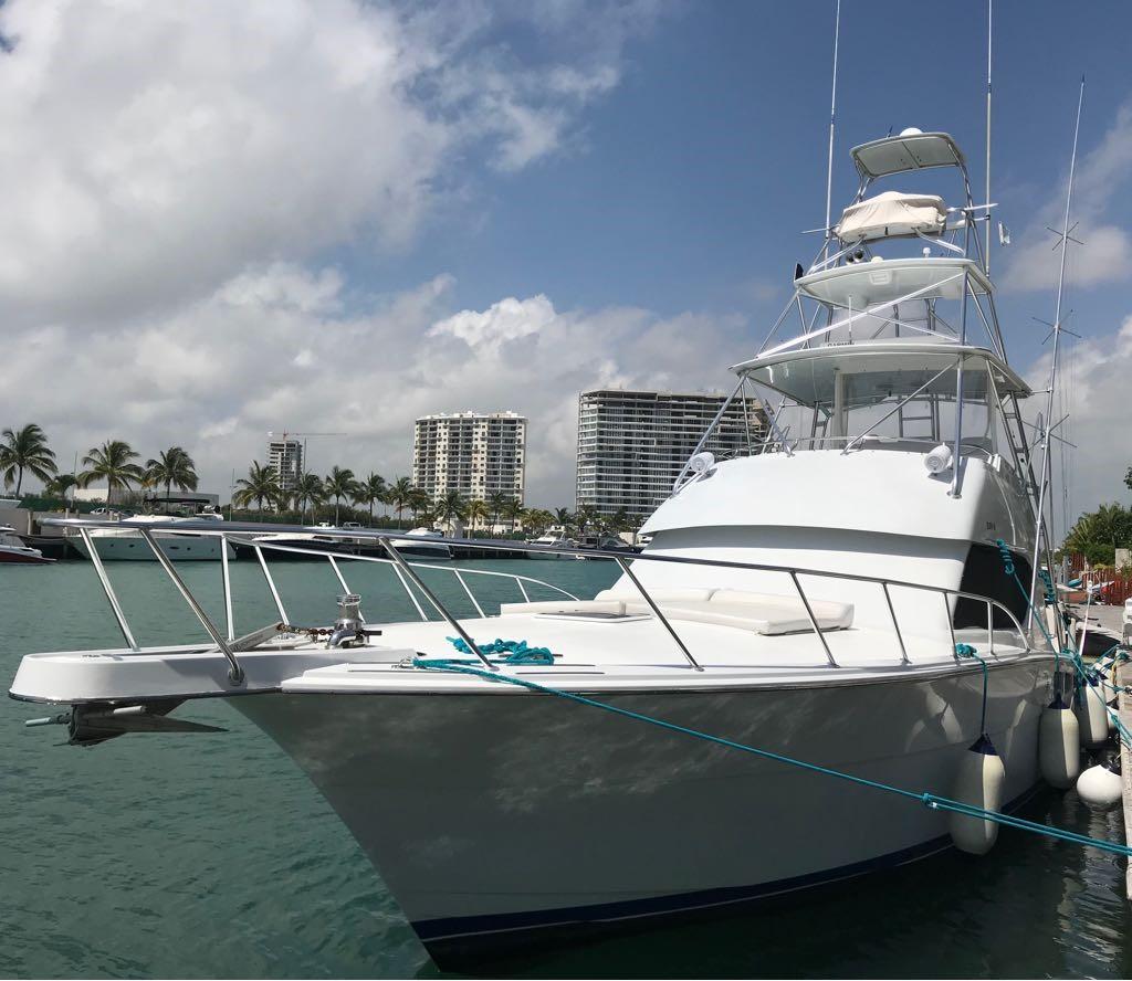 2000 Hatteras 50 Convertible Yacht for Sale | 51 Hatteras Yachts Cancun ...