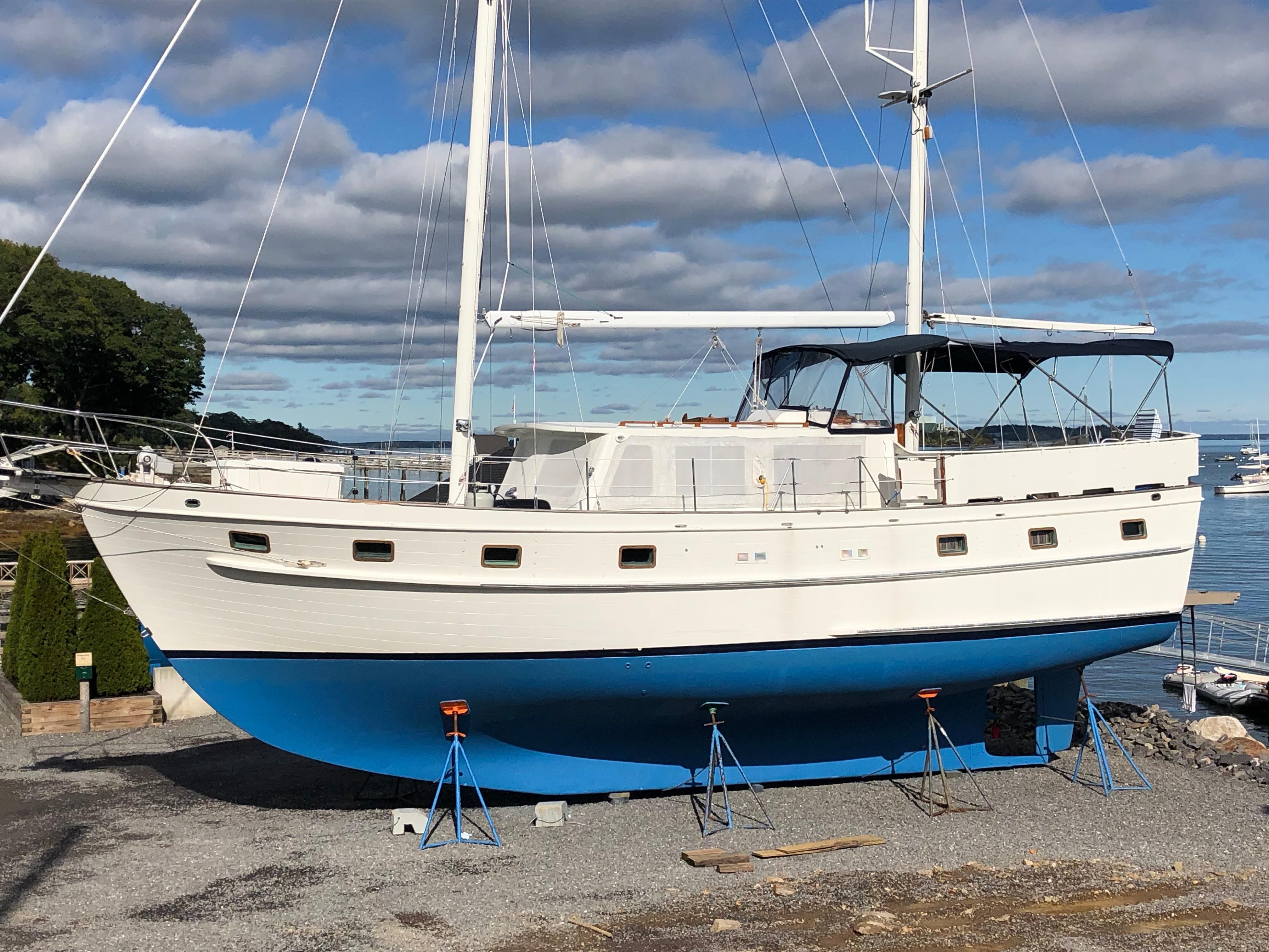 Aeolian Island Trader 1983 Marine Trader Motorsailor 46 Yacht for Sale ...