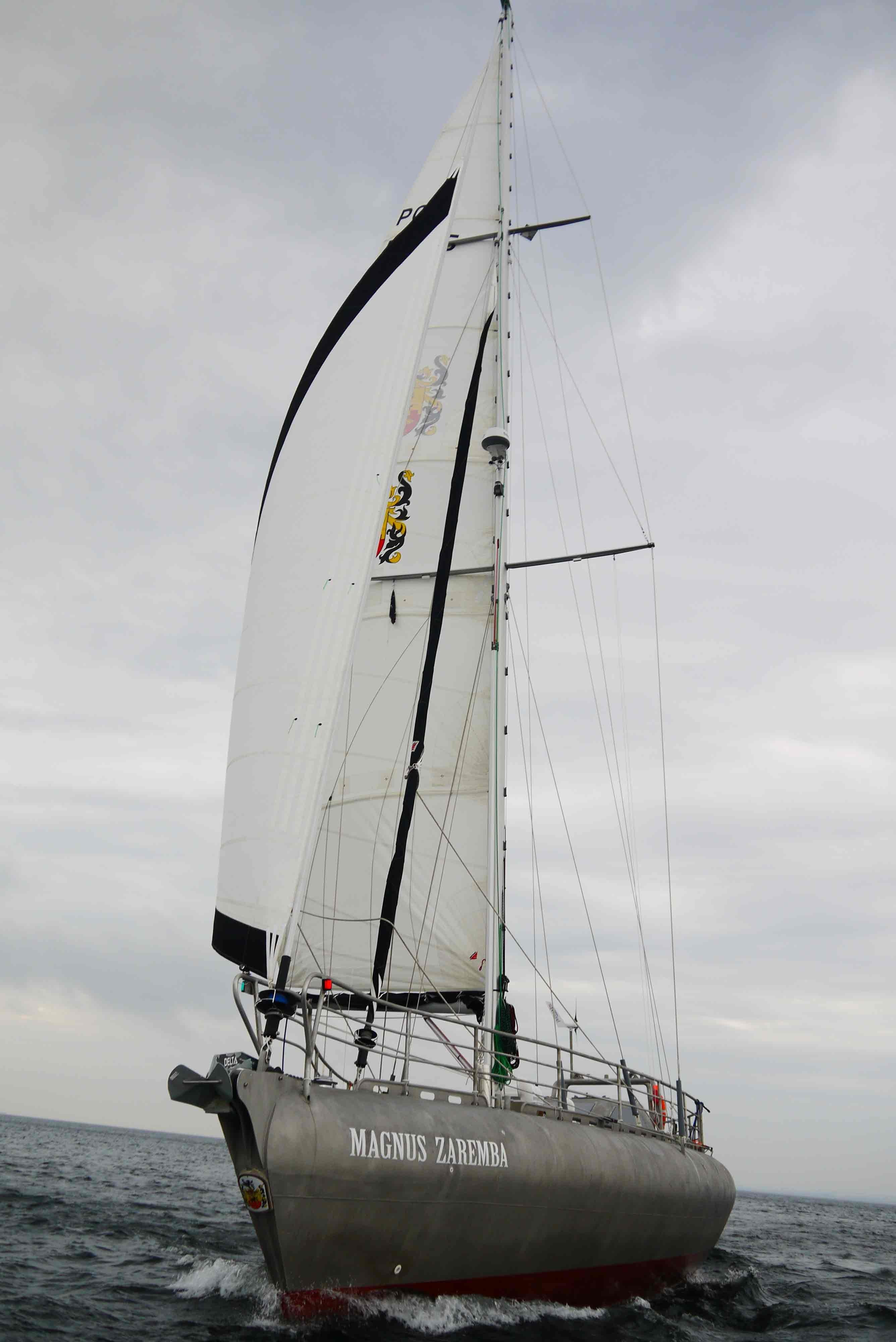 research sailing yacht