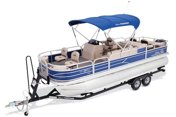 2017 Sun Tracker boat for sale, model of the boat is Fishin' Barge 22 XP3 & Image # 2 of 37