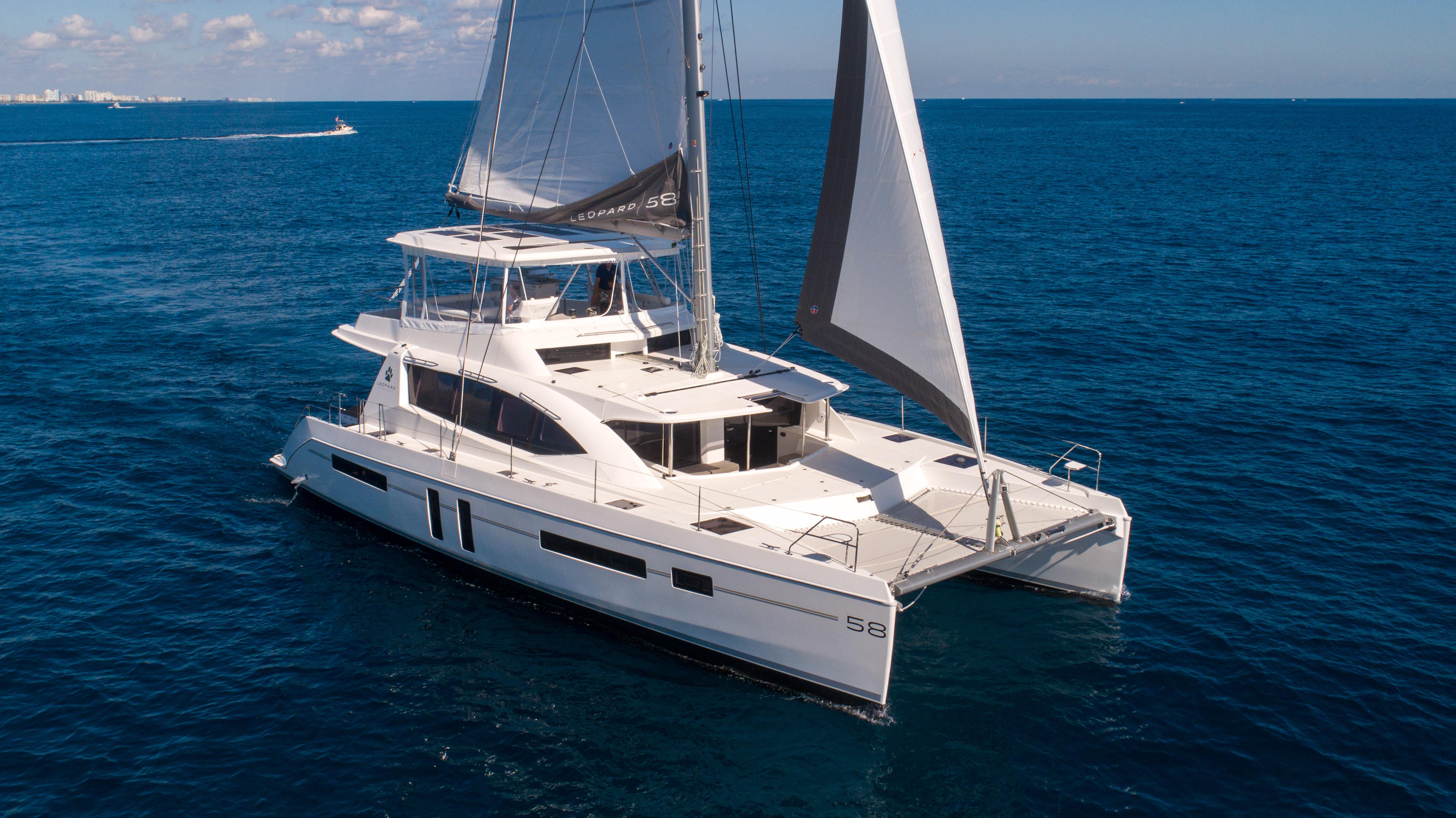 58 leopard catamaran