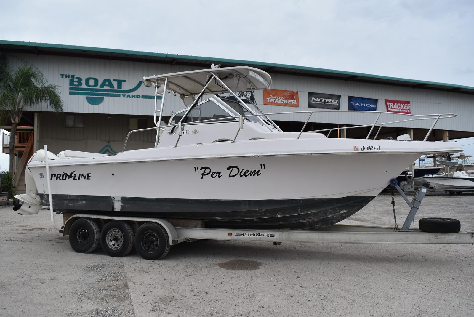 used 1994 pro-line 2510 hull only, marrero louisiana