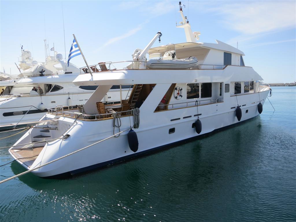 721 Custom Yacht 100 - Steel 1992 99 Yacht for Sale in Greece