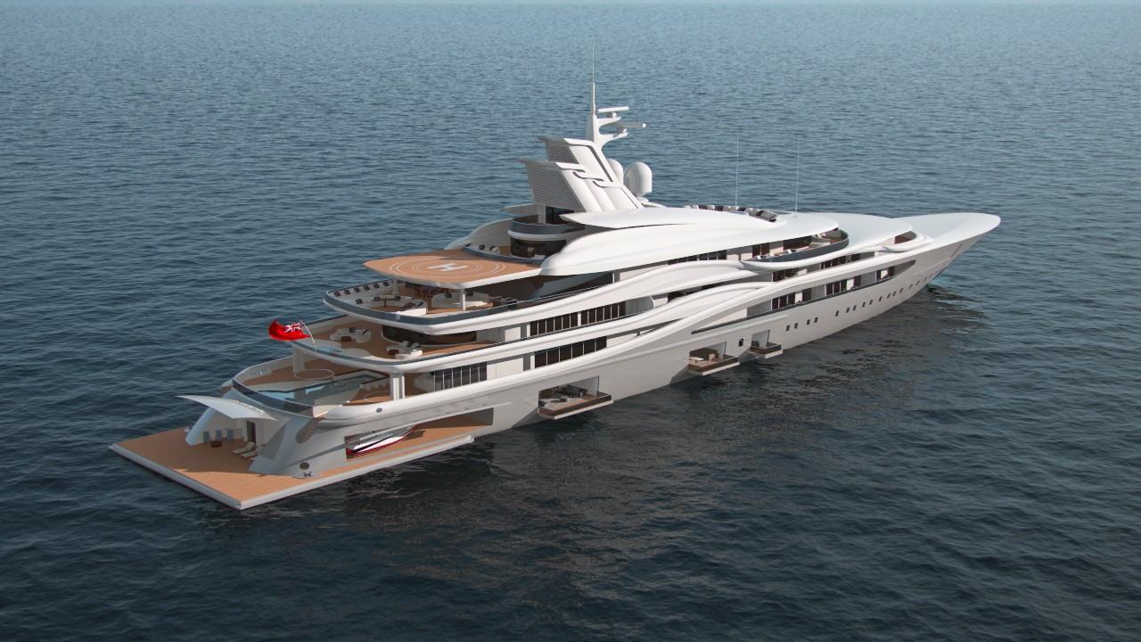 10 million pound yacht