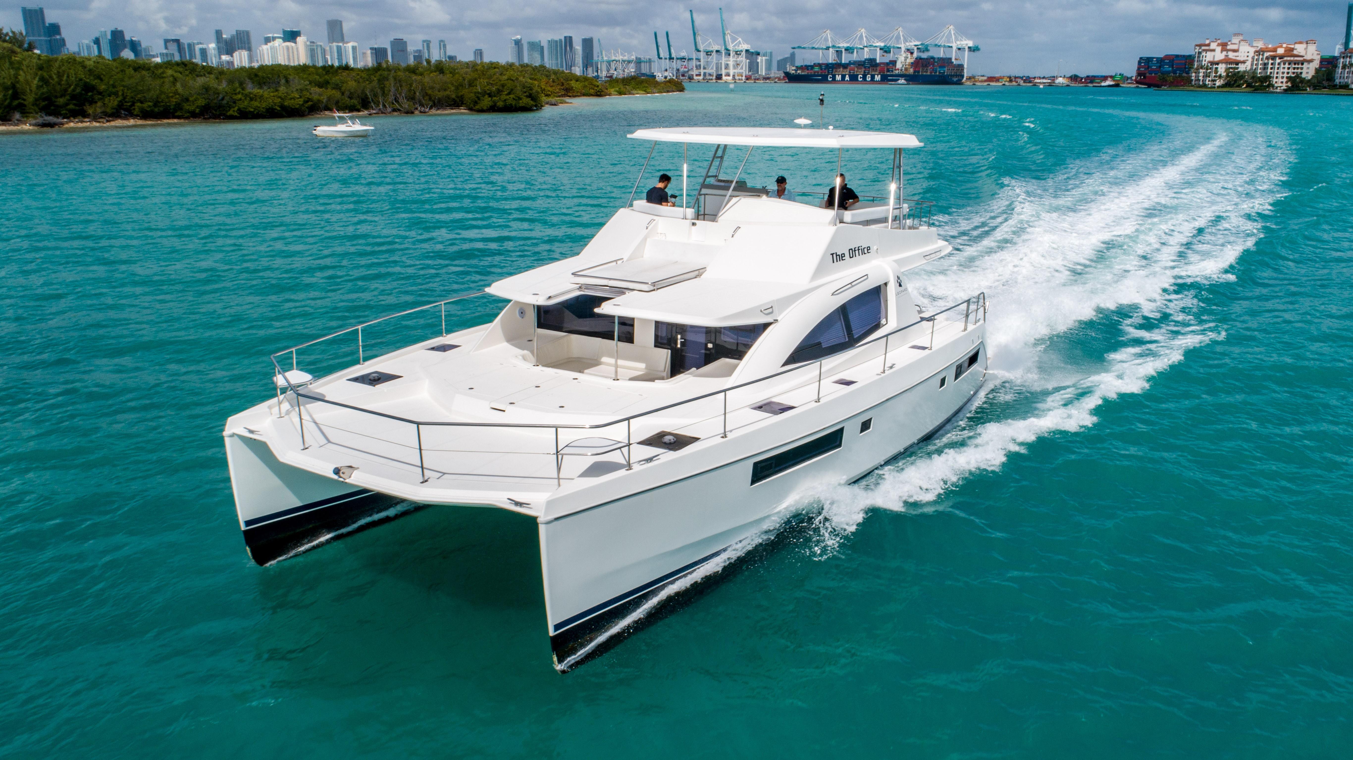 used leopard power catamaran for sale