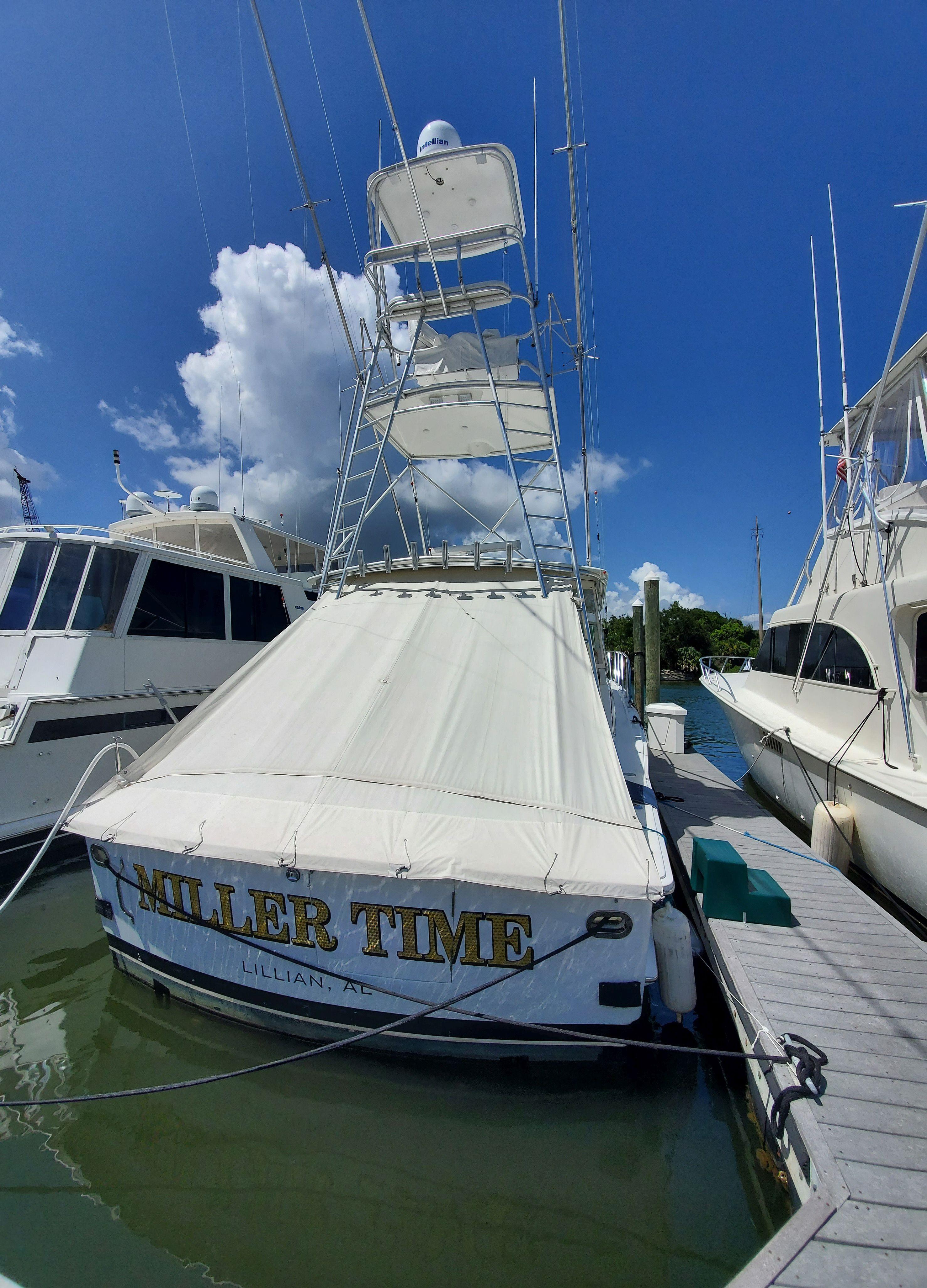 Miller Time Yacht for Sale | 43 Hatteras Yachts Orange Beach, AL ...