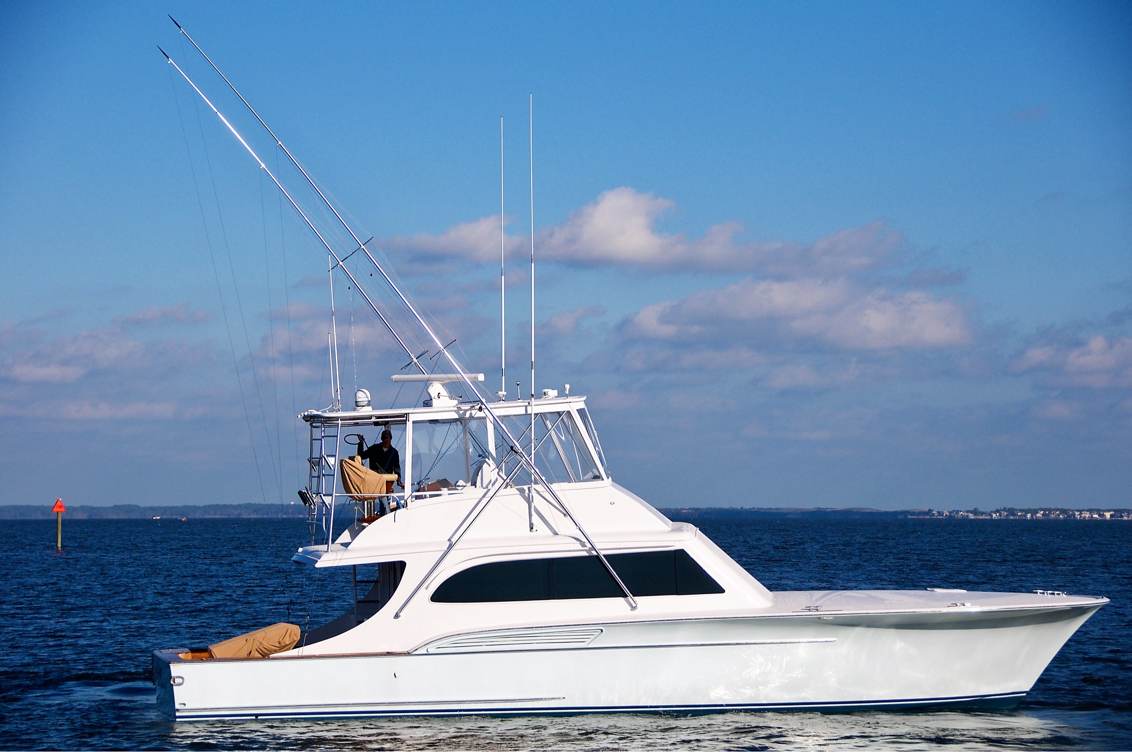 deep blue buddy davis 2000 custom carolina 52 yacht for