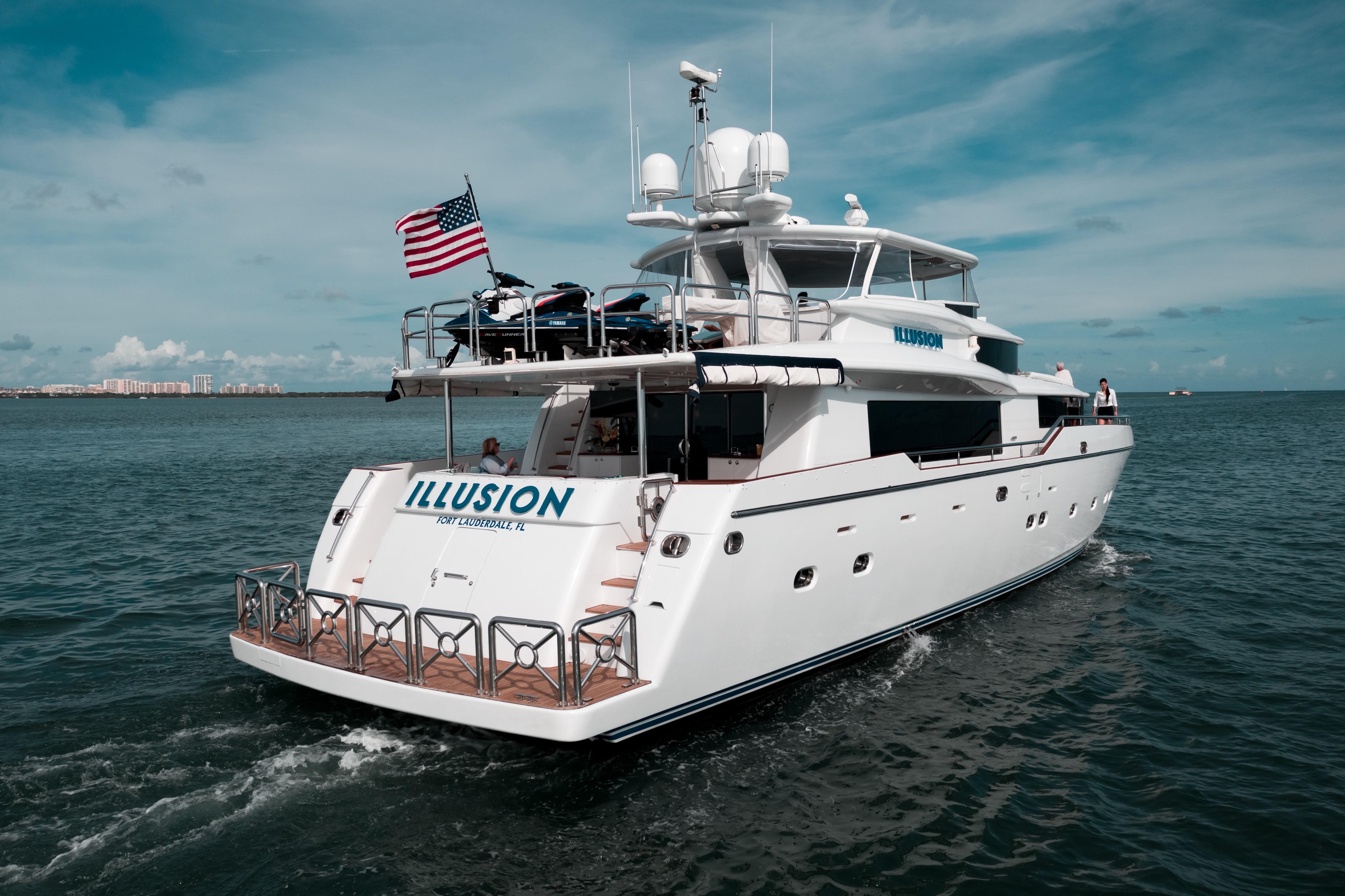 87 ft johnson yacht for sale
