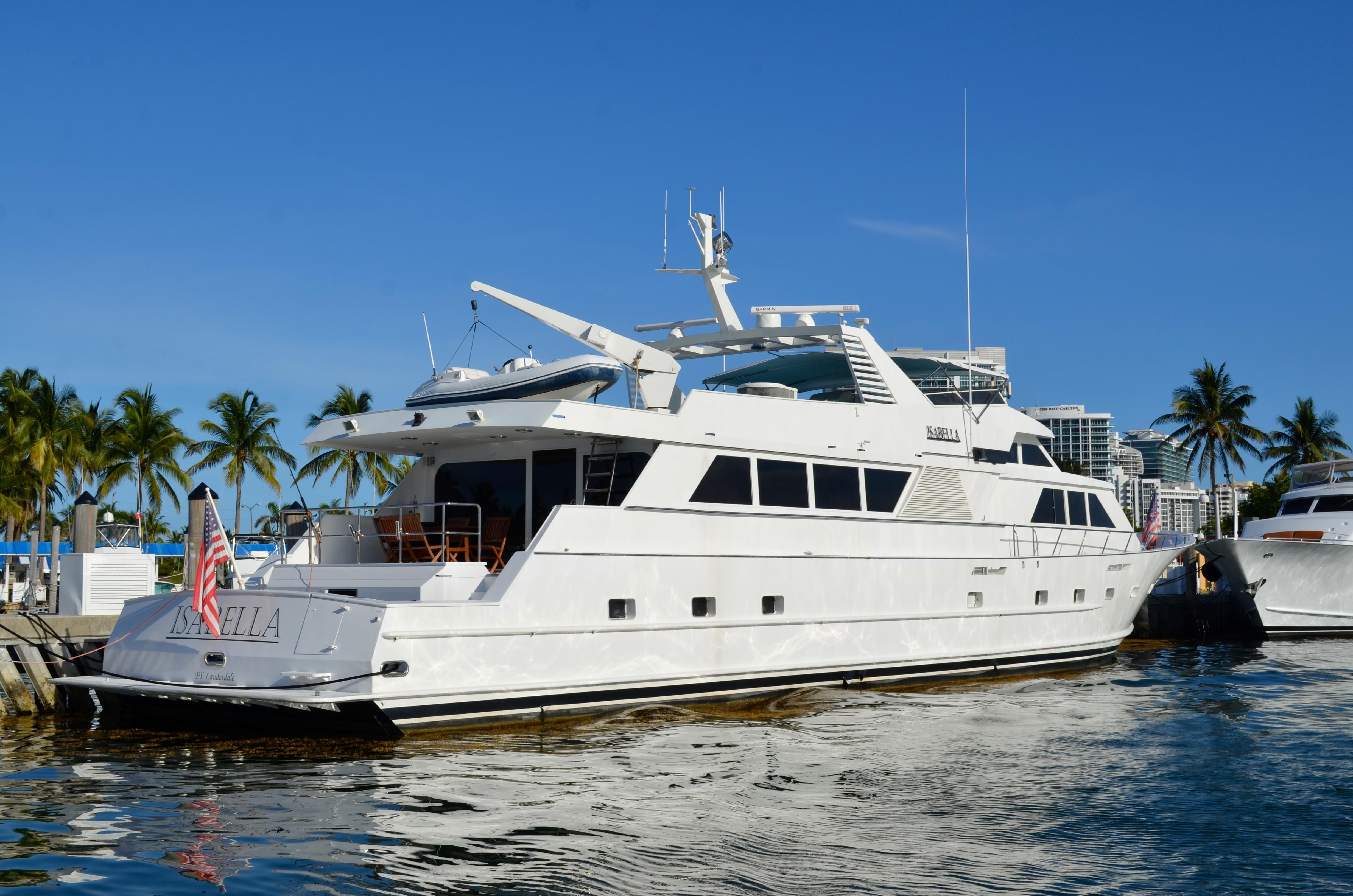 Isabella Yacht for Sale | 110 Broward Yachts Miami Beach, FL | Denison Yacht Sales