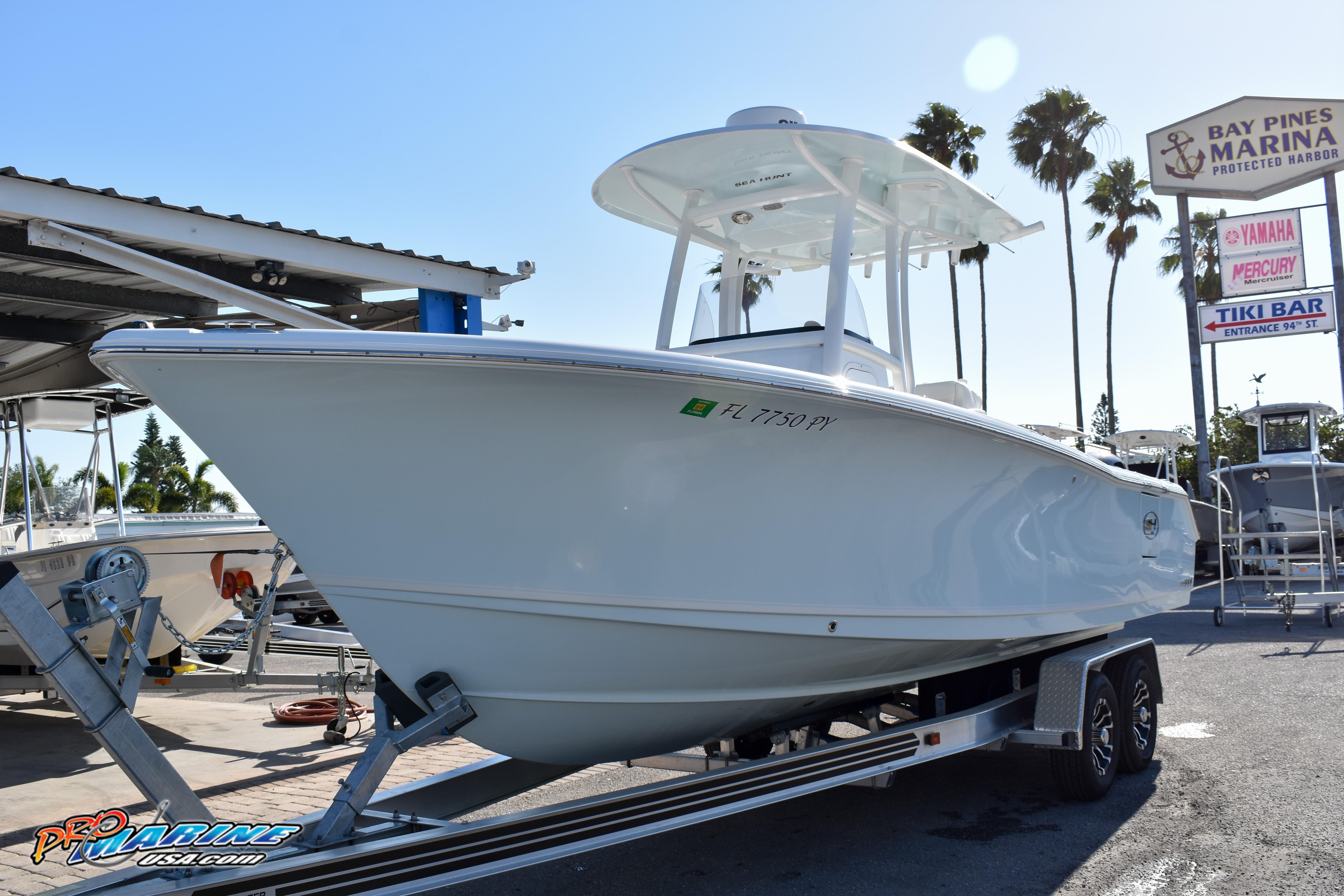 2015 Sea Hunt Gamefish 25 St Petersburg Florida Pro Marine Usa