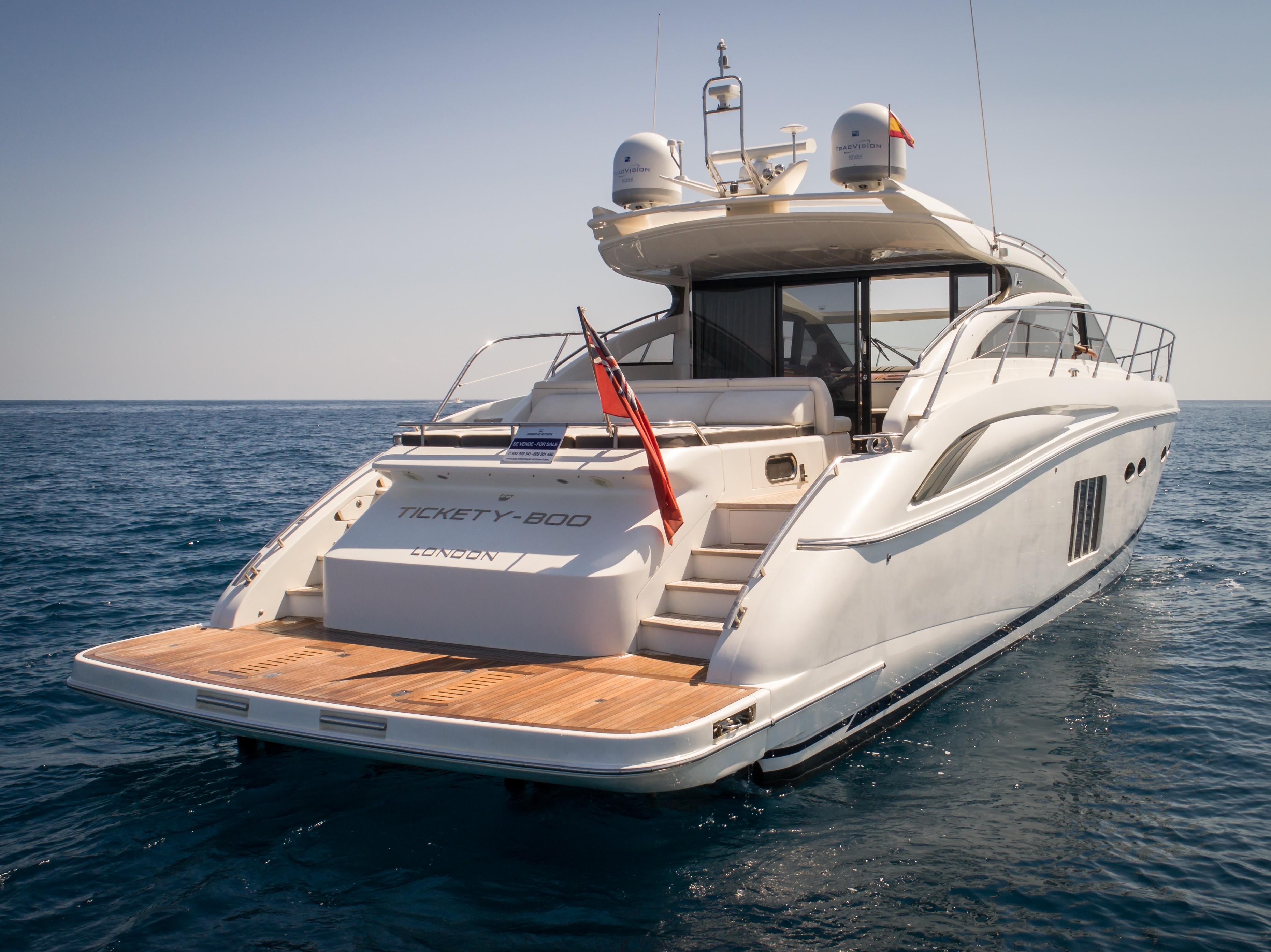 v62 princess yacht