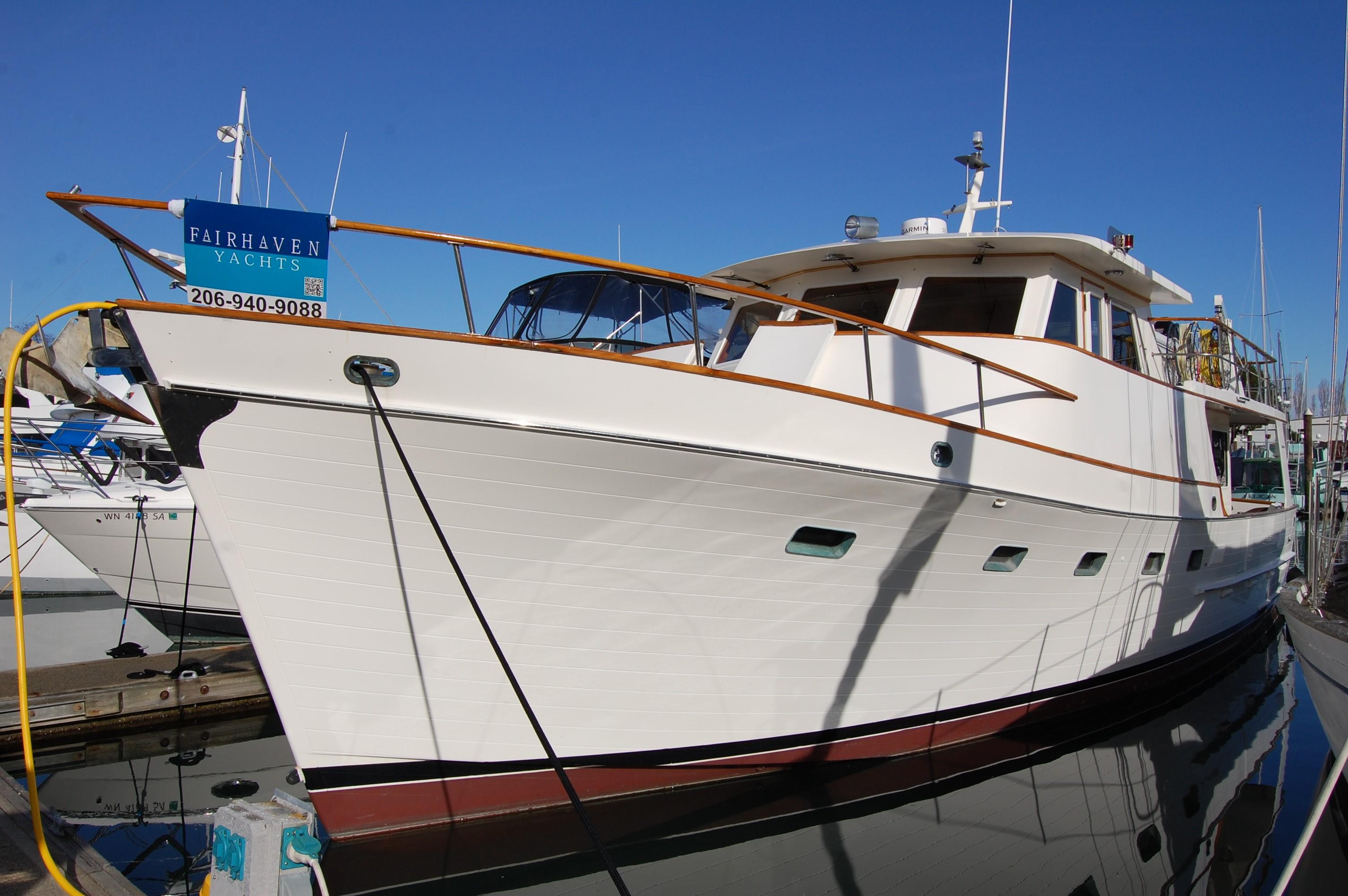 Kingfisher Ocean Alexander 1980 Mk1 Repowered 50 Yacht for Sale in US