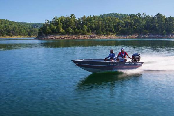 2019 Tracker Boats boat for sale, model of the boat is Guide V-16 Laker DLX T & Image # 9 of 40