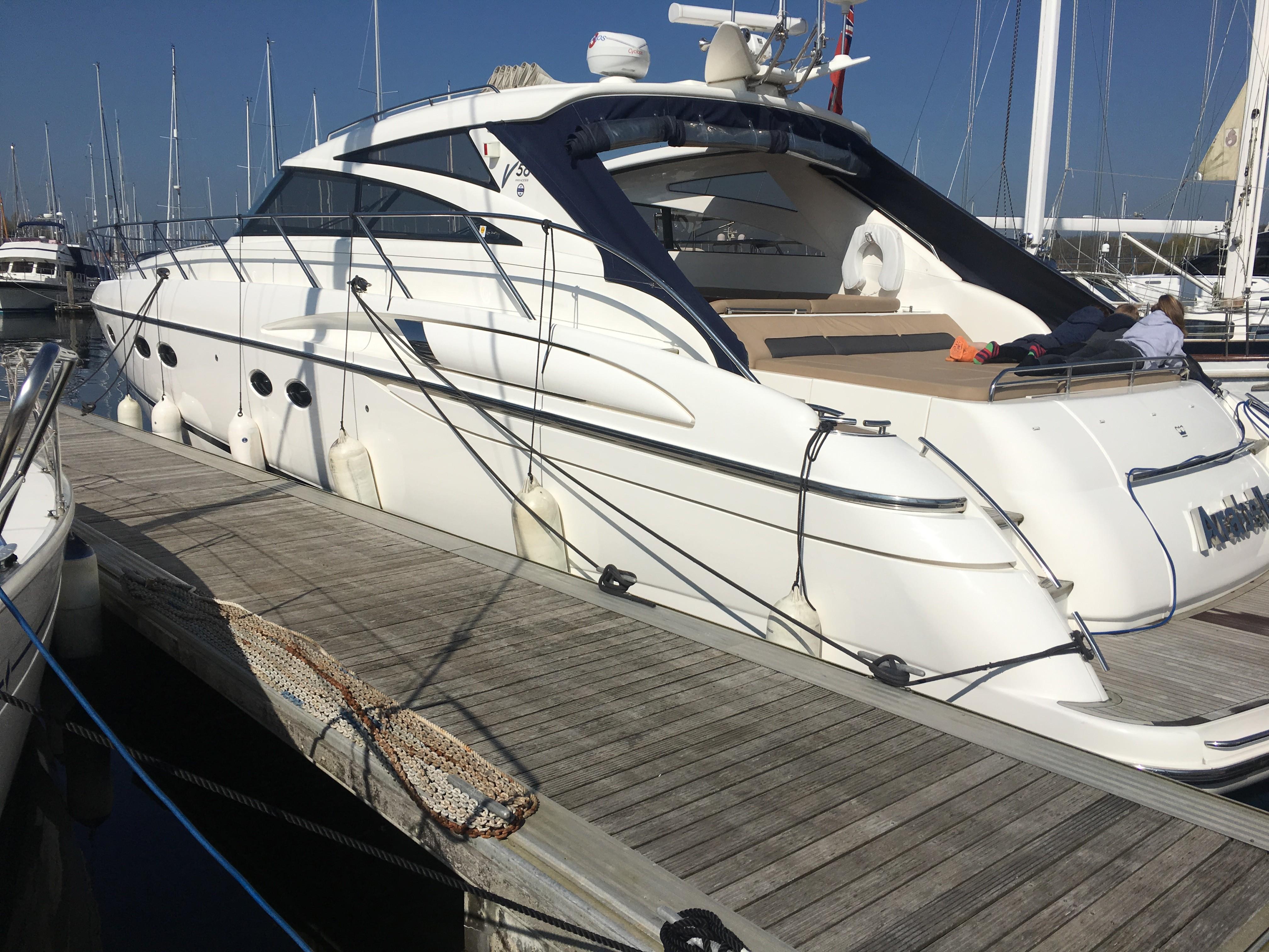 Used Princess V58 For Sale Princess Motor Yacht Sales