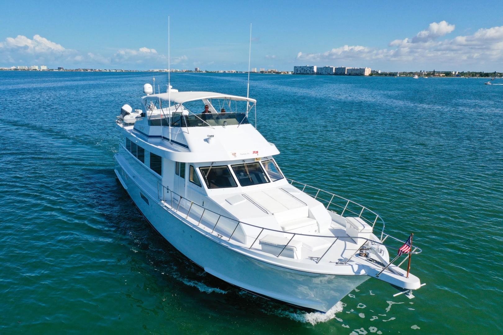 74 hatteras cockpit motor yacht