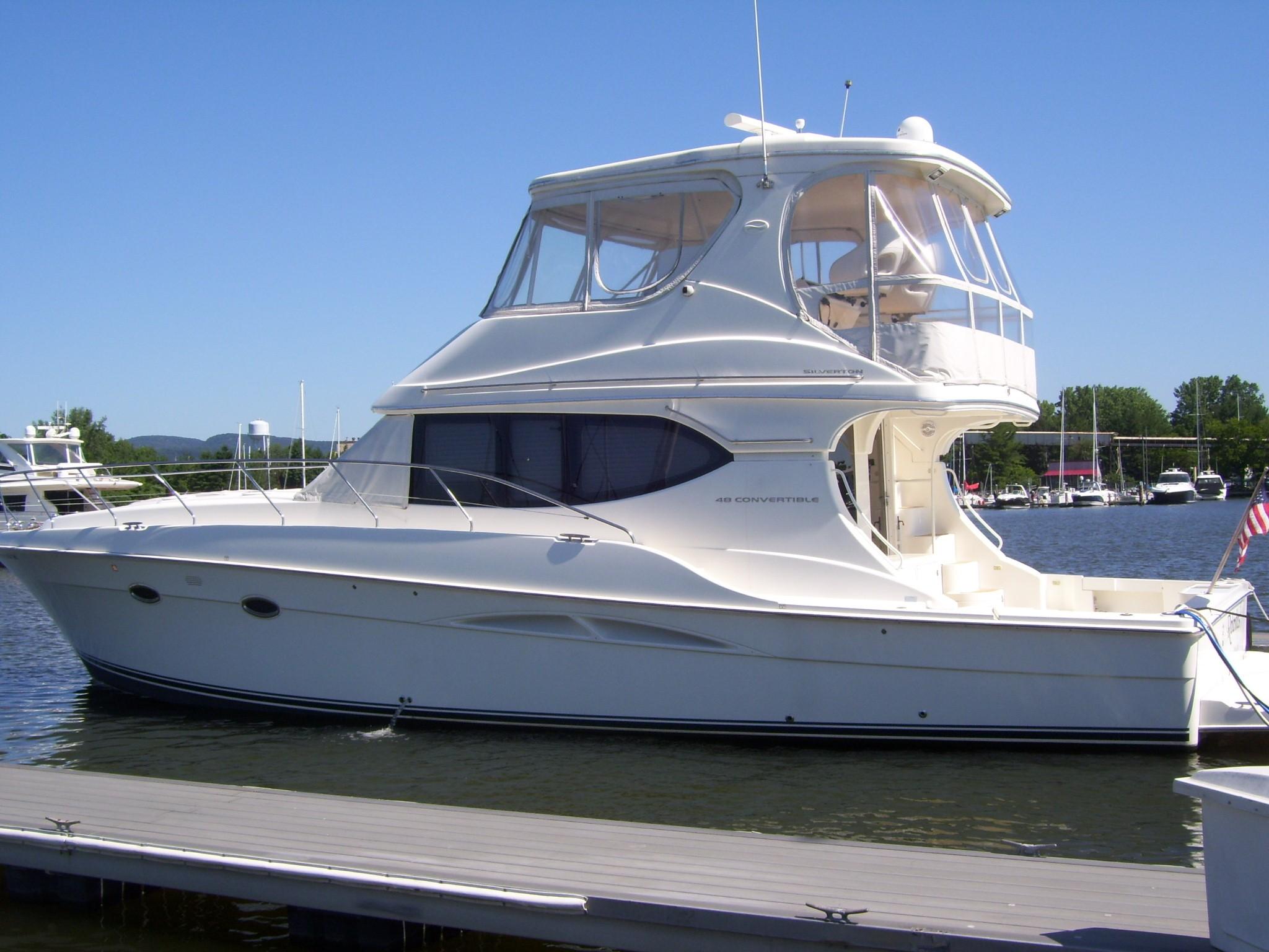 Yacht for Sale 48 Silverton Yachts Haverstraw, NY Denison Yacht Sales