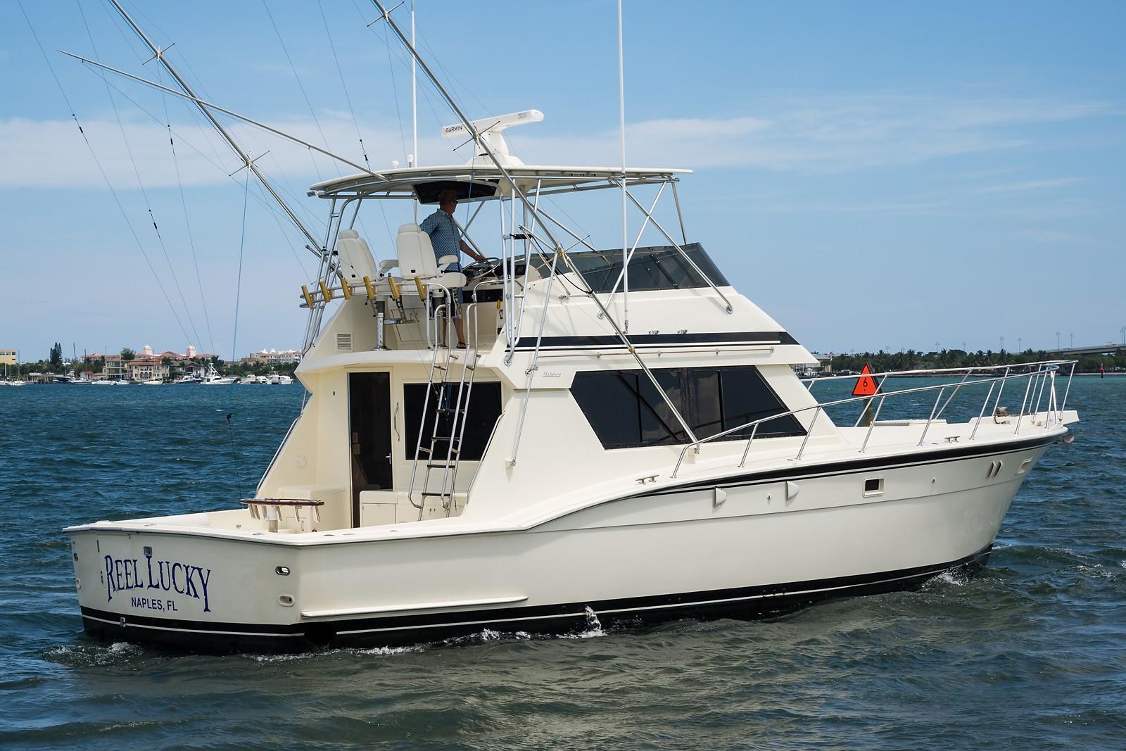 Reel Lucky Hatteras 1989 Convertible 52 Yacht for Sale in US